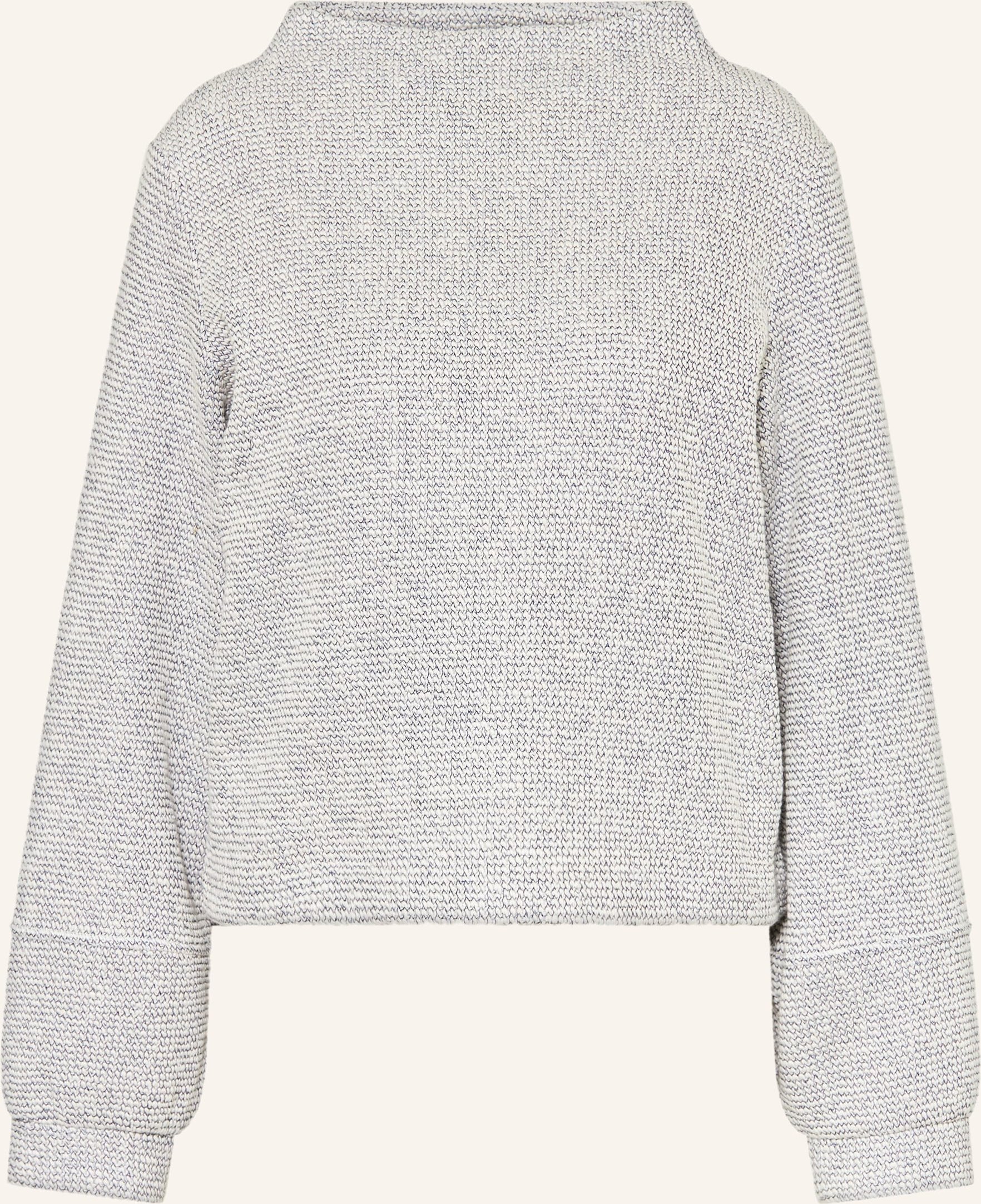 Opus Pullover Parf Mit Abnehmbarer Schluppe blau