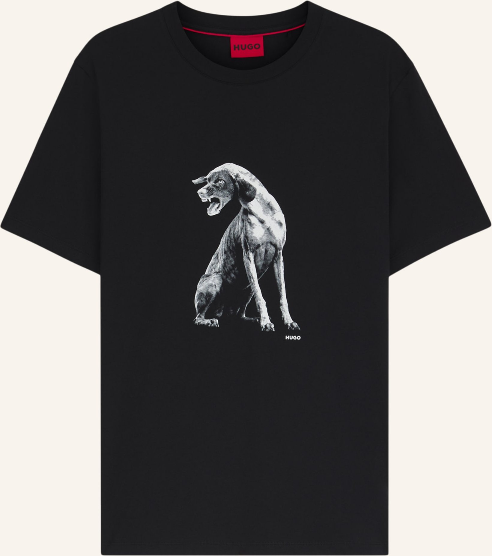 Thumbnail - Hugo T-Shirt Didug Regular Fit schwarz