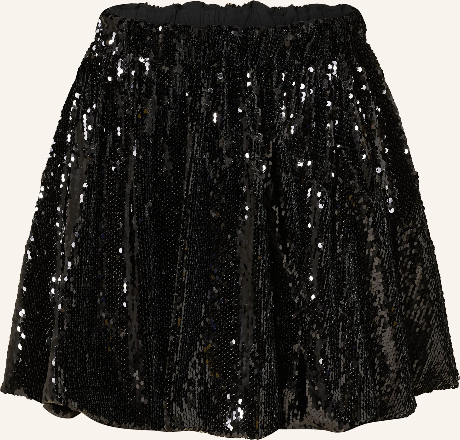 Mrs & Hugs Rock Mit Pailletten schwarz