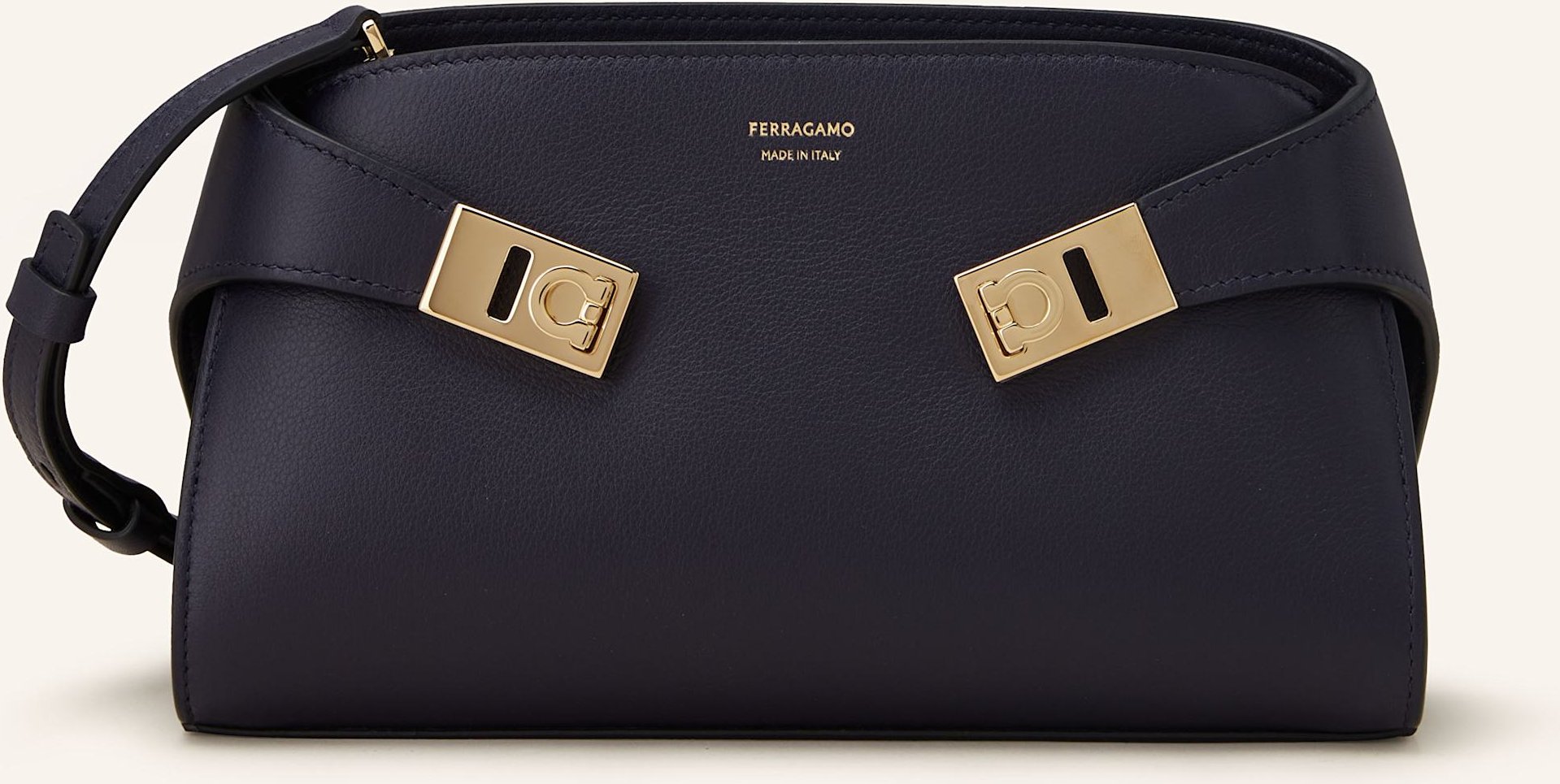 Ferragamo Umhängetasche Hug blau