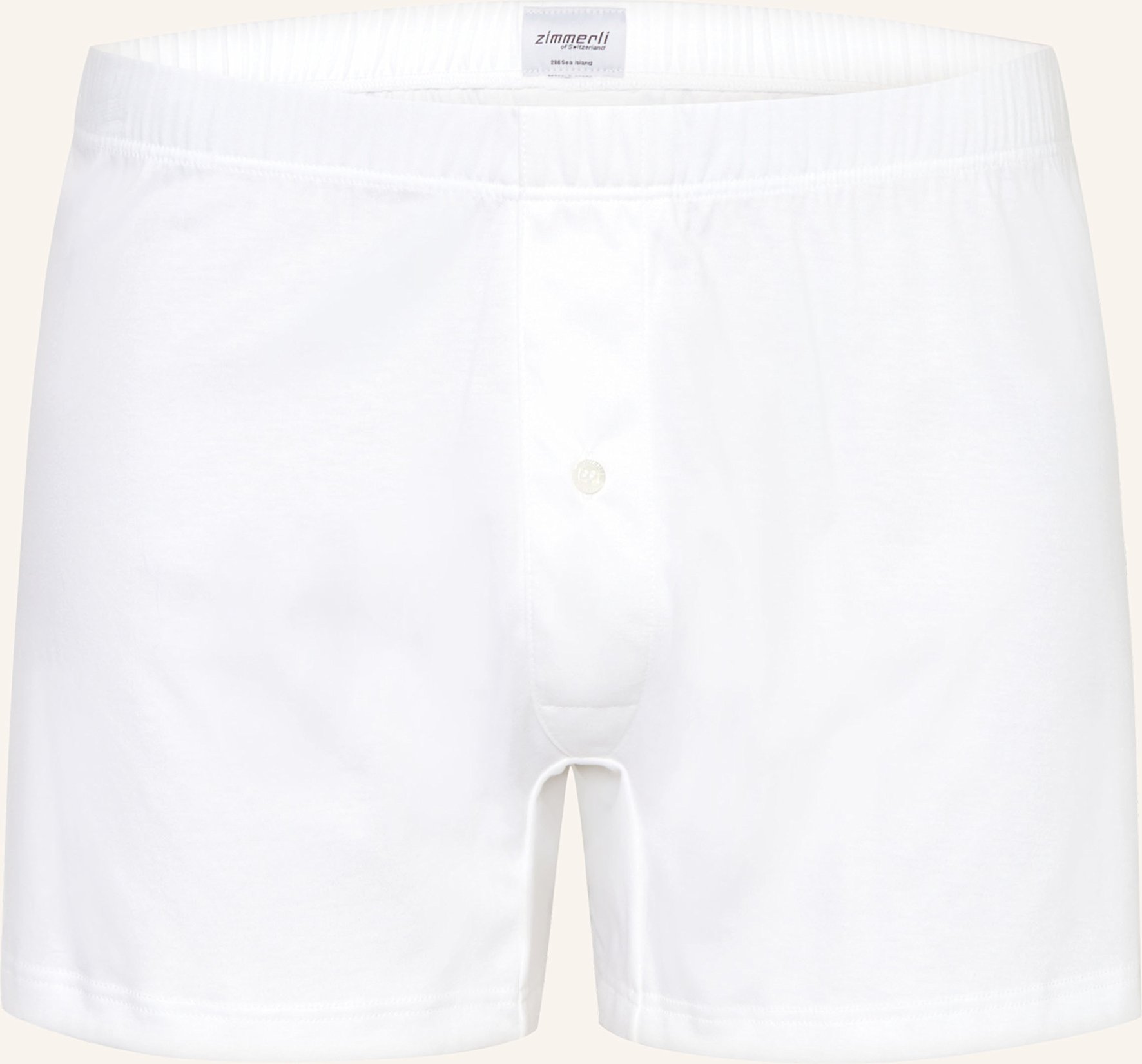 Zimmerli Boxershorts Sea Island weiss