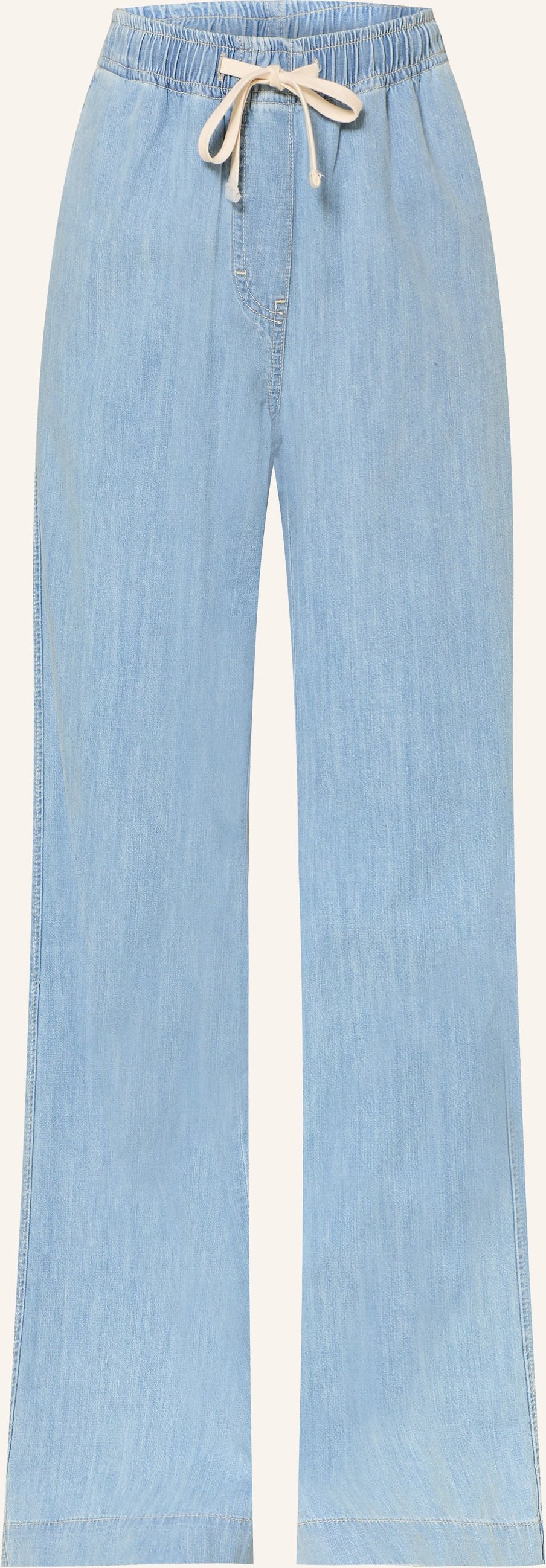Juvia Wide Leg Jeans Nadine blau