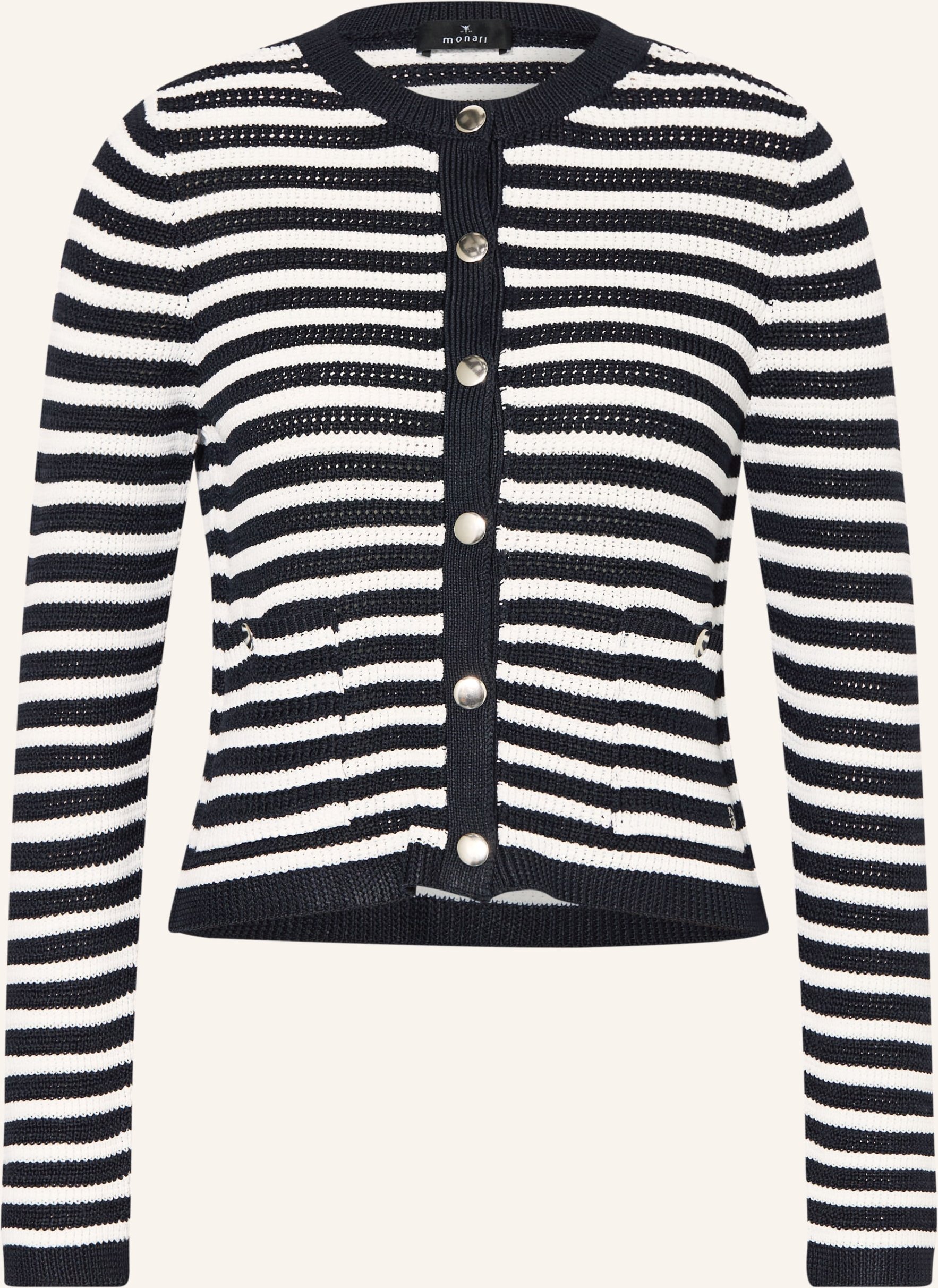 Monari Strickjacke blau