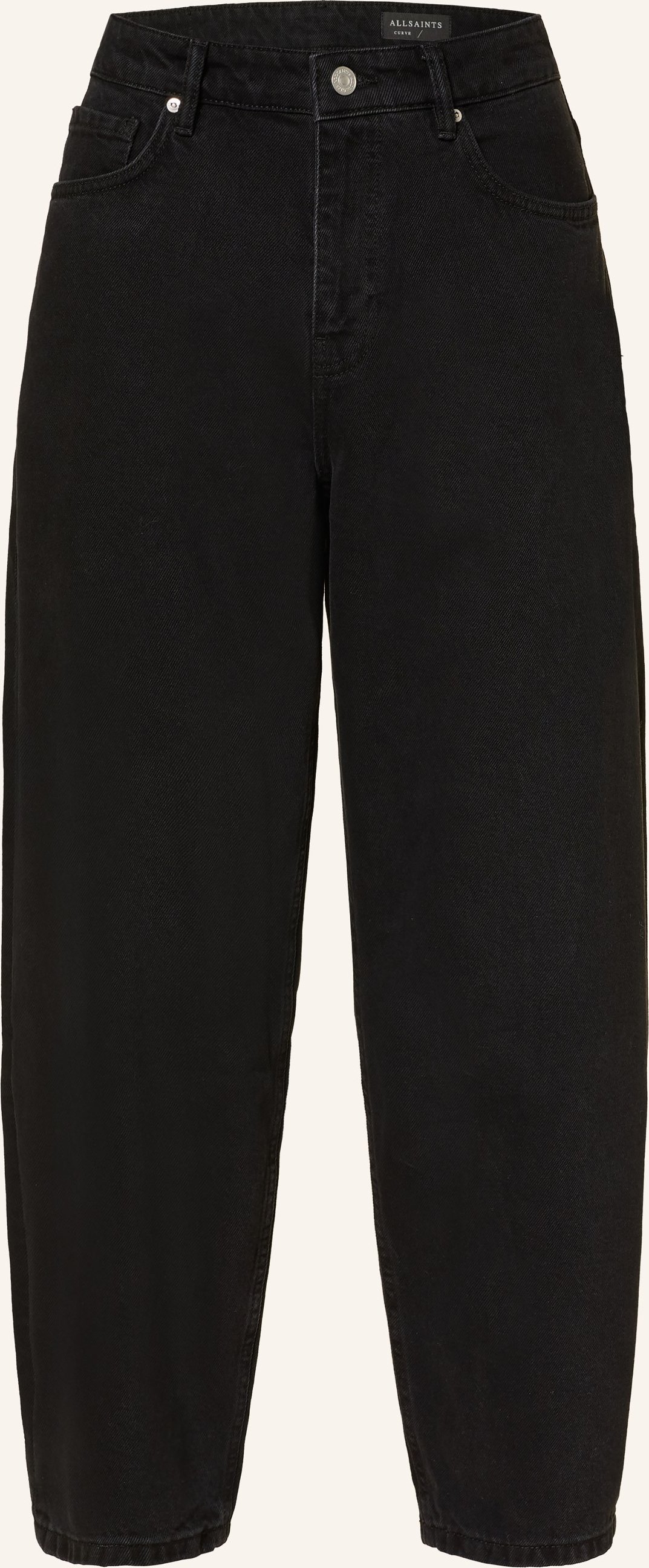Allsaints Jeans Barrel Fit schwarz