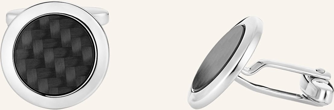 Wempe Fine Jewelry Manschettenknöpfe Basics silber