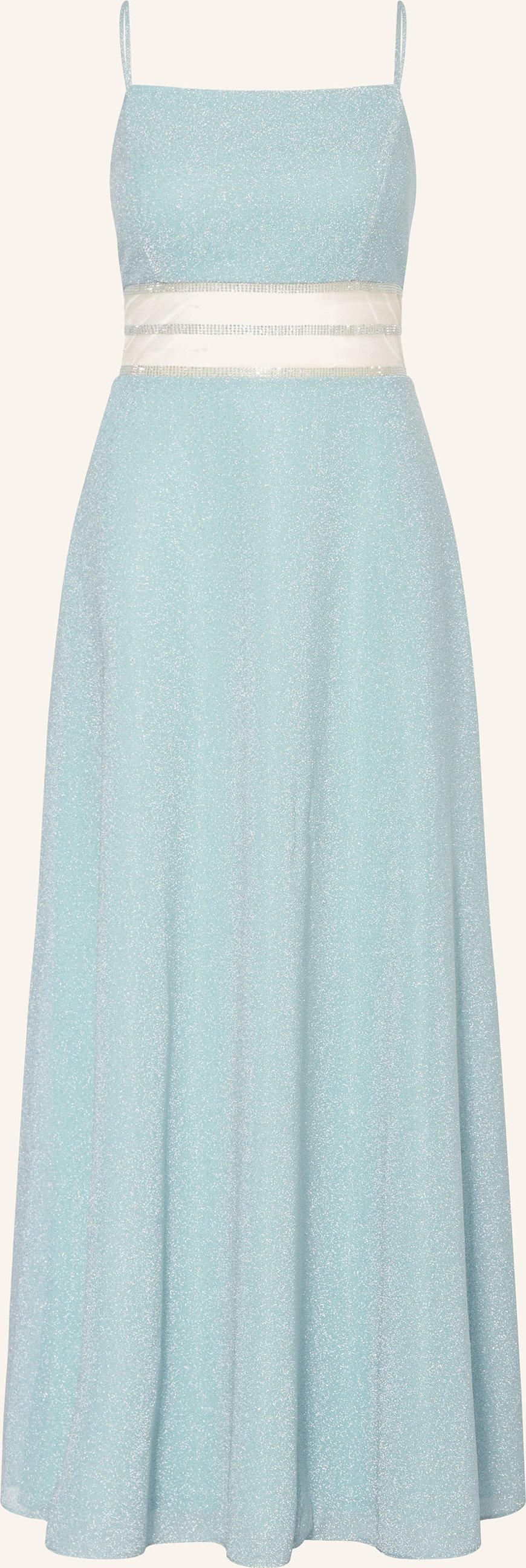 Vm Vera Mont Abendkleid Mit Schmucksteinen gruen