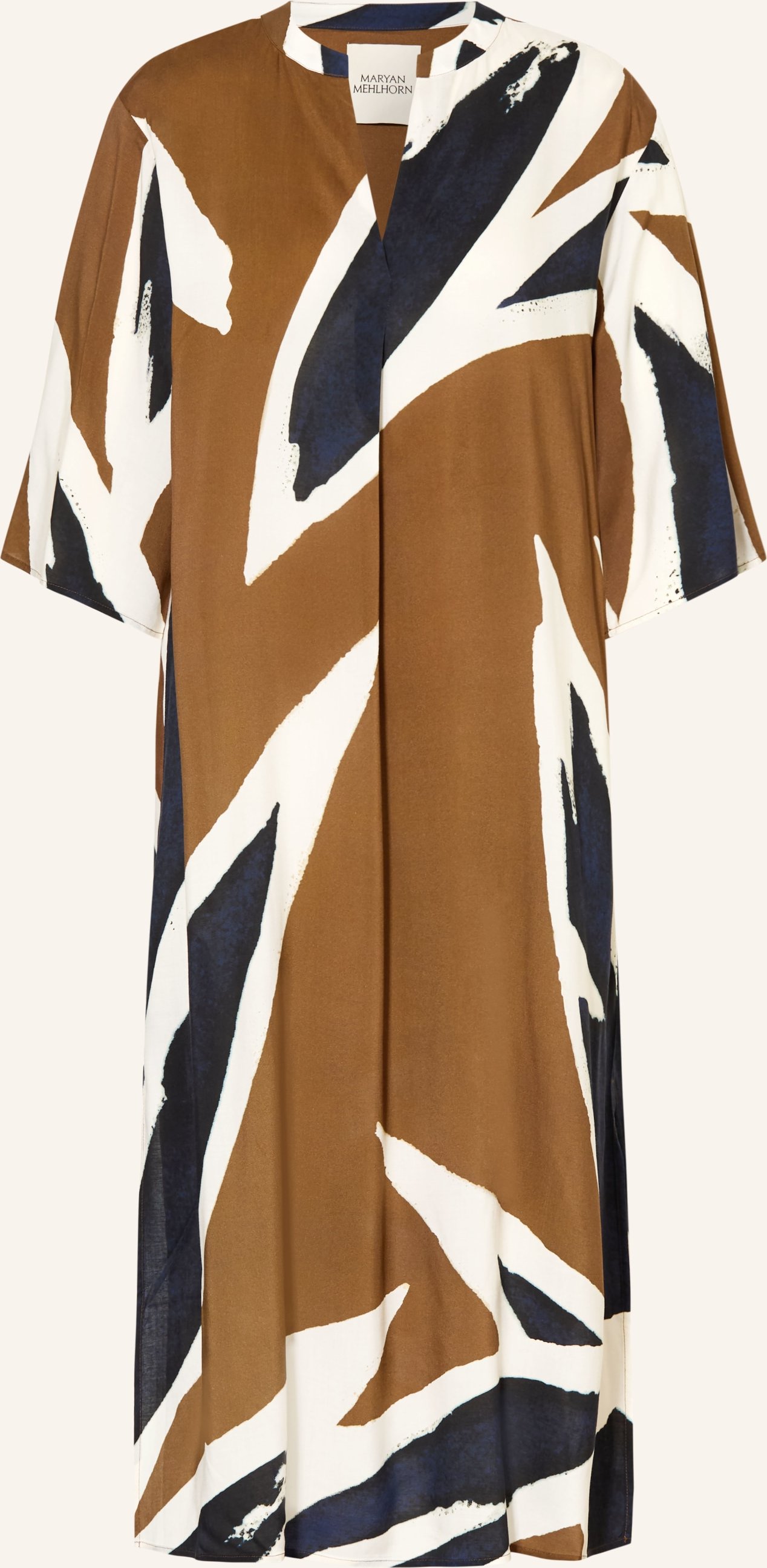 Maryan Mehlhorn Strandkleid Nomade Mit 3/4-Arm braun
