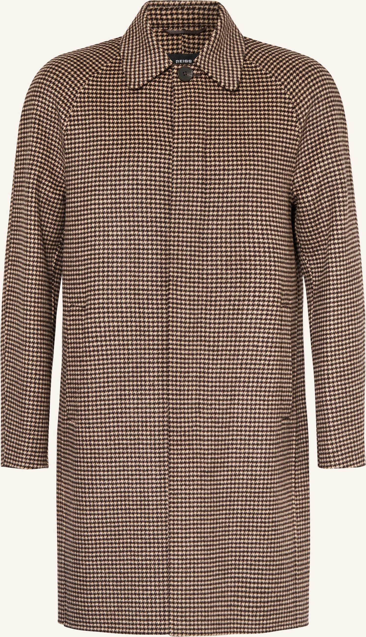 Reiss Mantel Morpeth braun