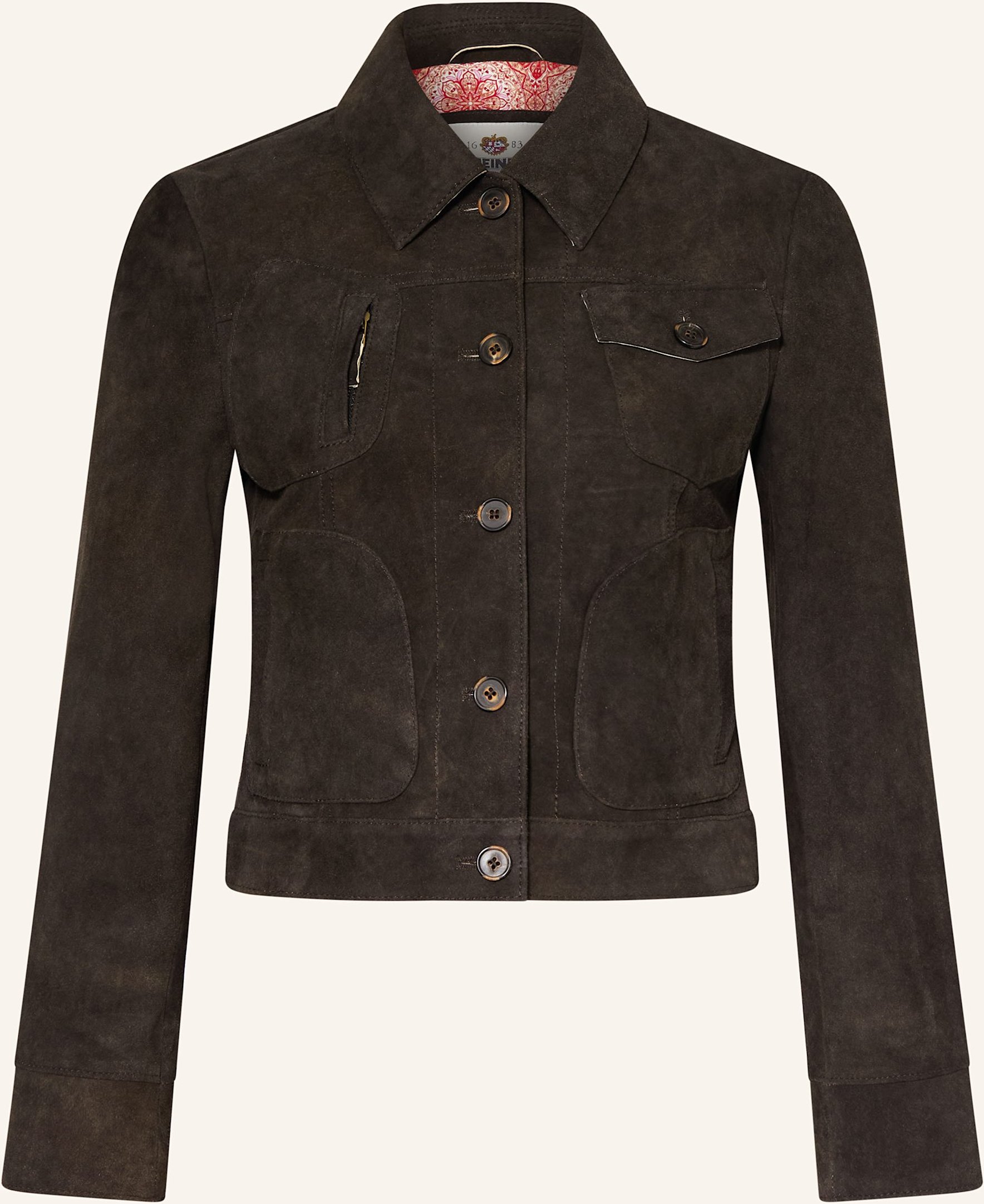 Meindl Lederjacke Bailey braun