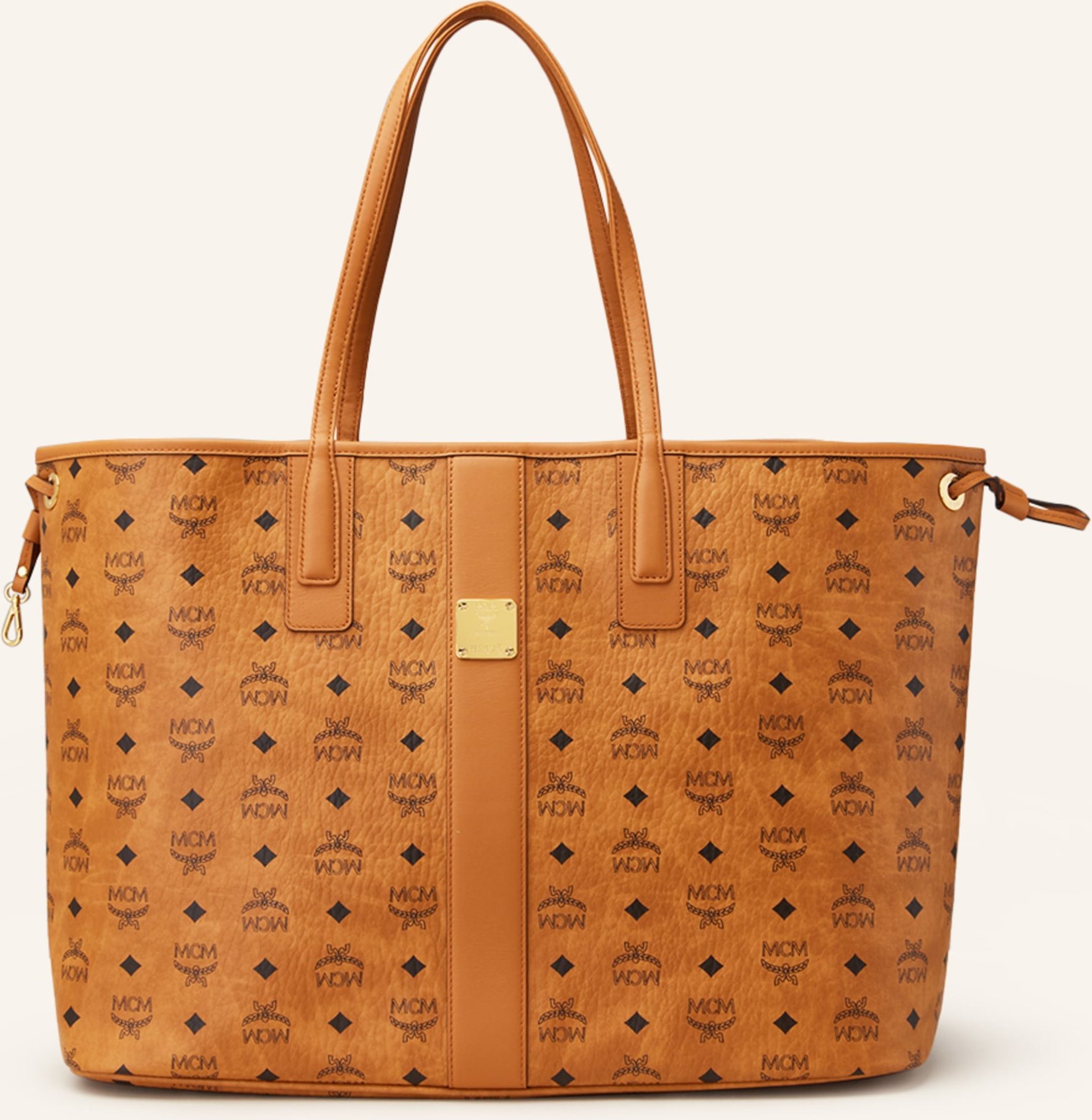 Thumbnail - Mcm Shopper Liz Vi Um Wenden Mit Pouch braun