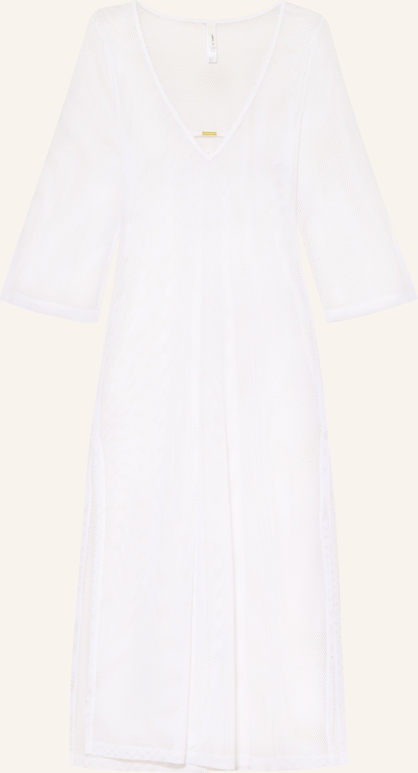 Marie Jo Strandkleid Aus Mesh Mit 3/4-Arm weiss