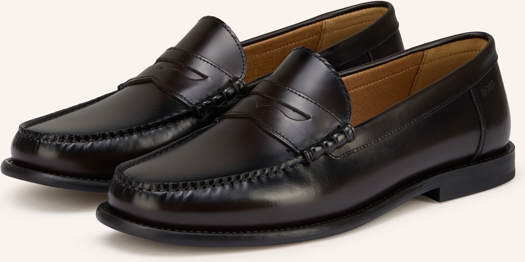 Boss Penny-Loafer Tevan braun