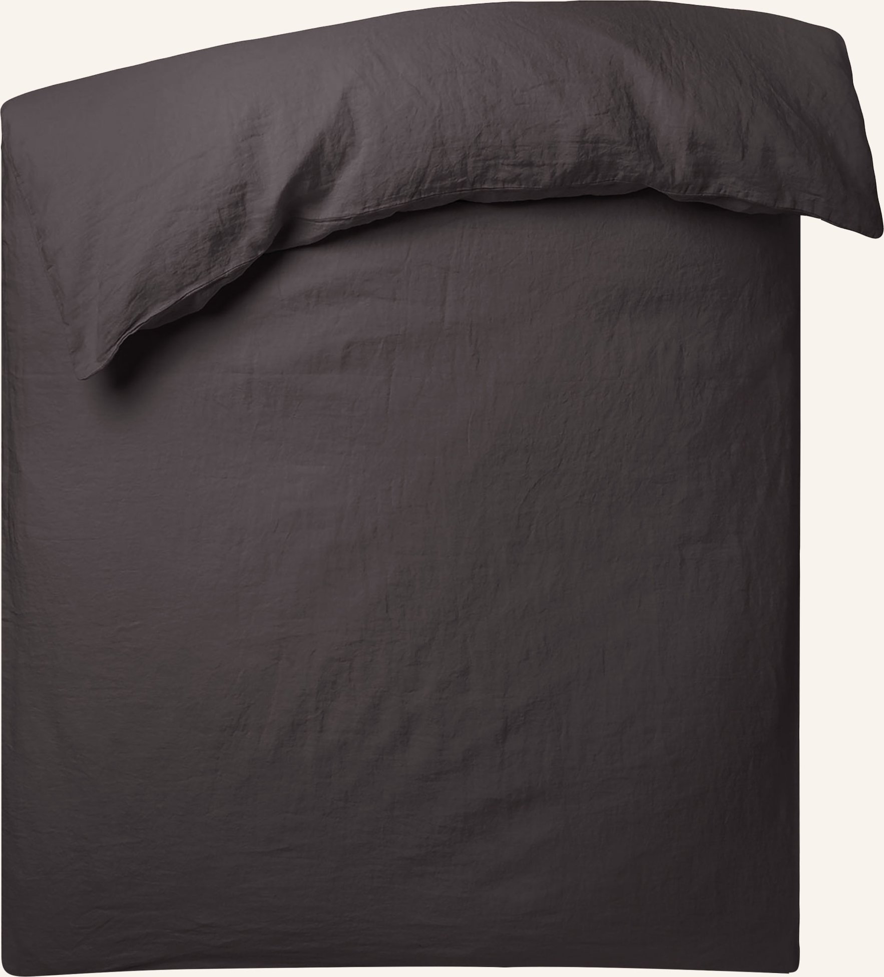 Zoeppritz Bettbezug Stay Aus Leinen blau