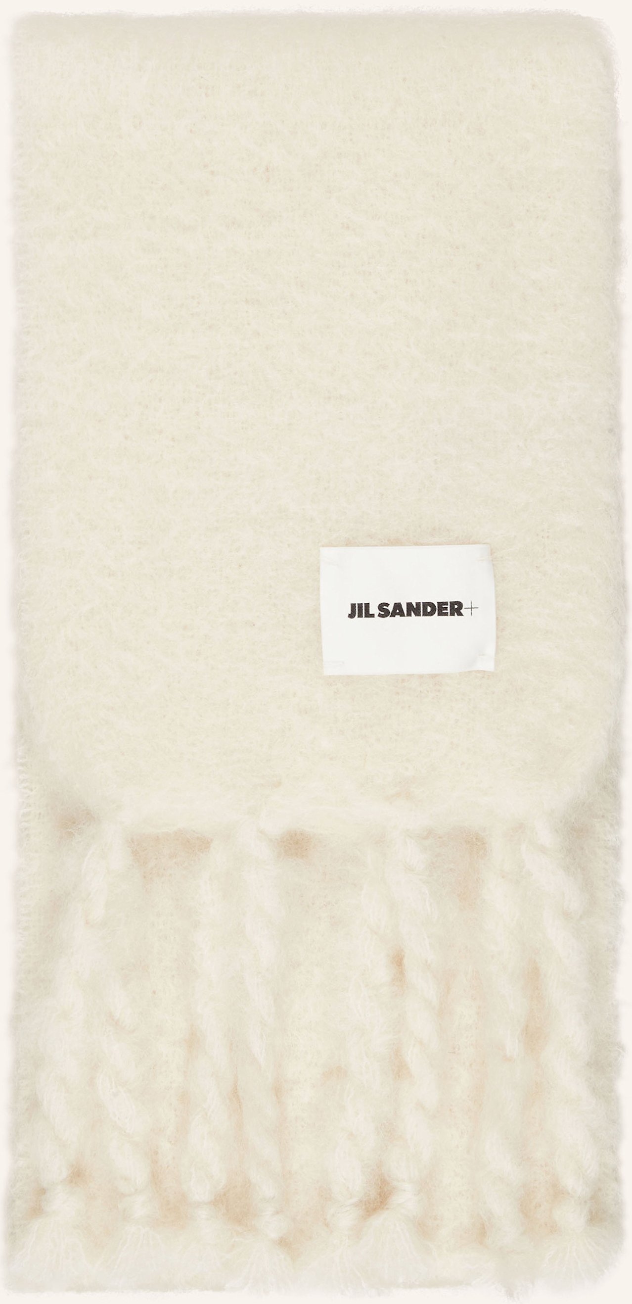 Jil Sander Mohair-Schal beige