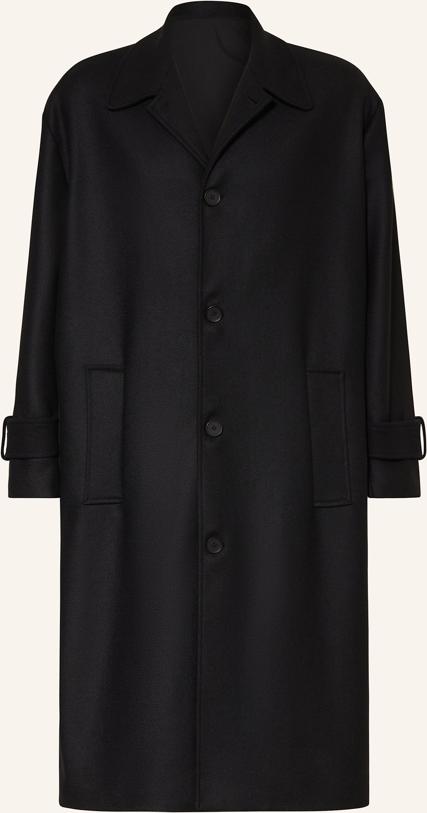 I'm Brian Oversized-Mantel schwarz