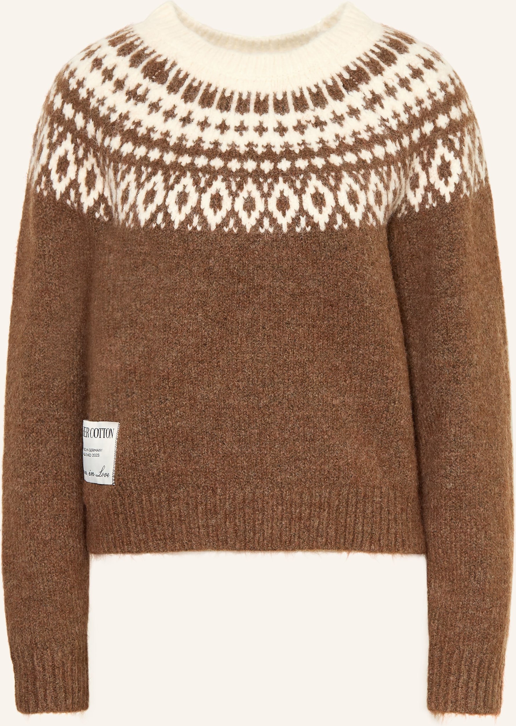 Another Cotton Lab Pullover braun