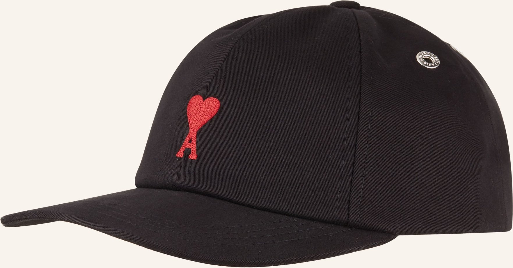 Ami Paris Cap schwarz