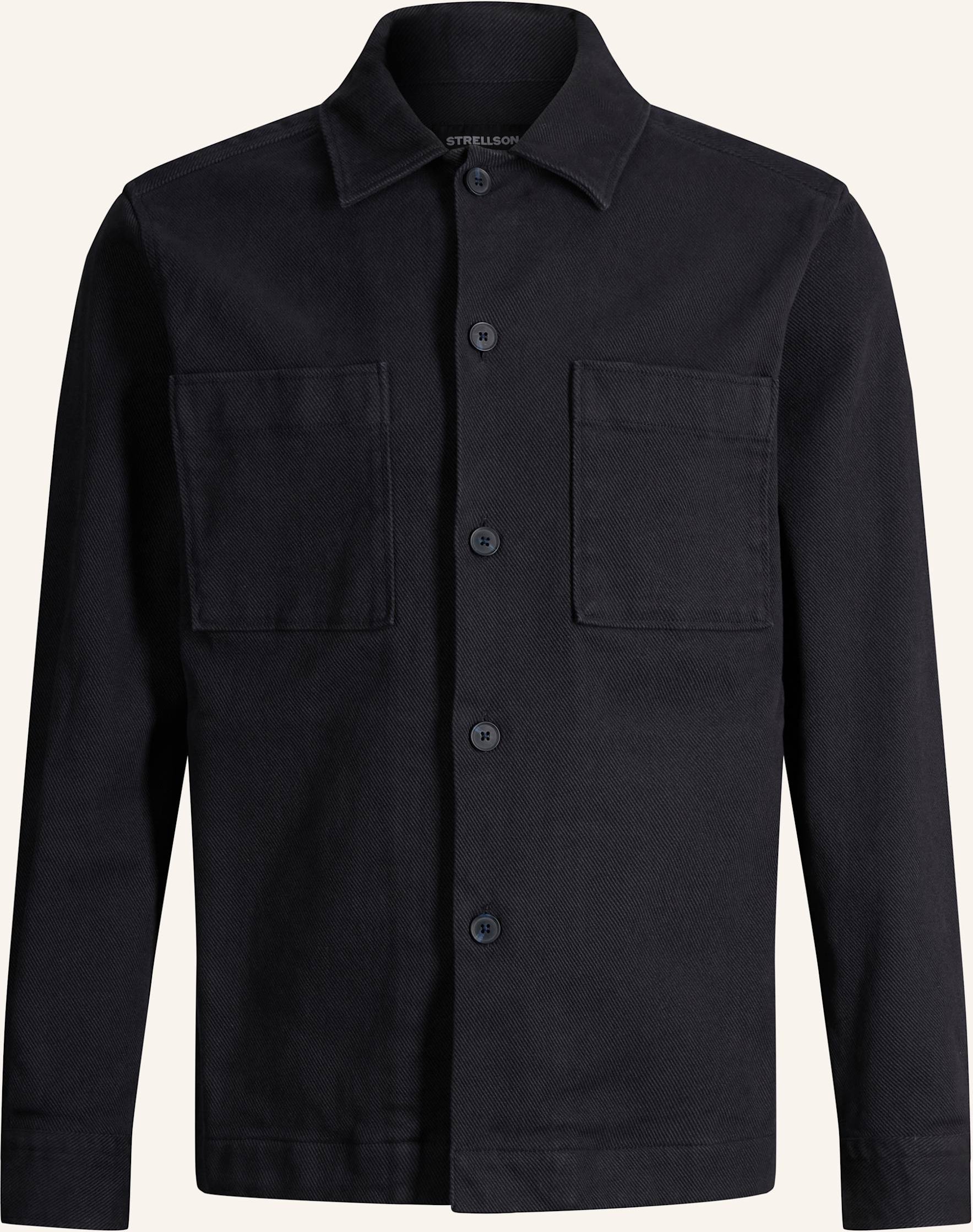 Strellson Jeanshemd Norin blau