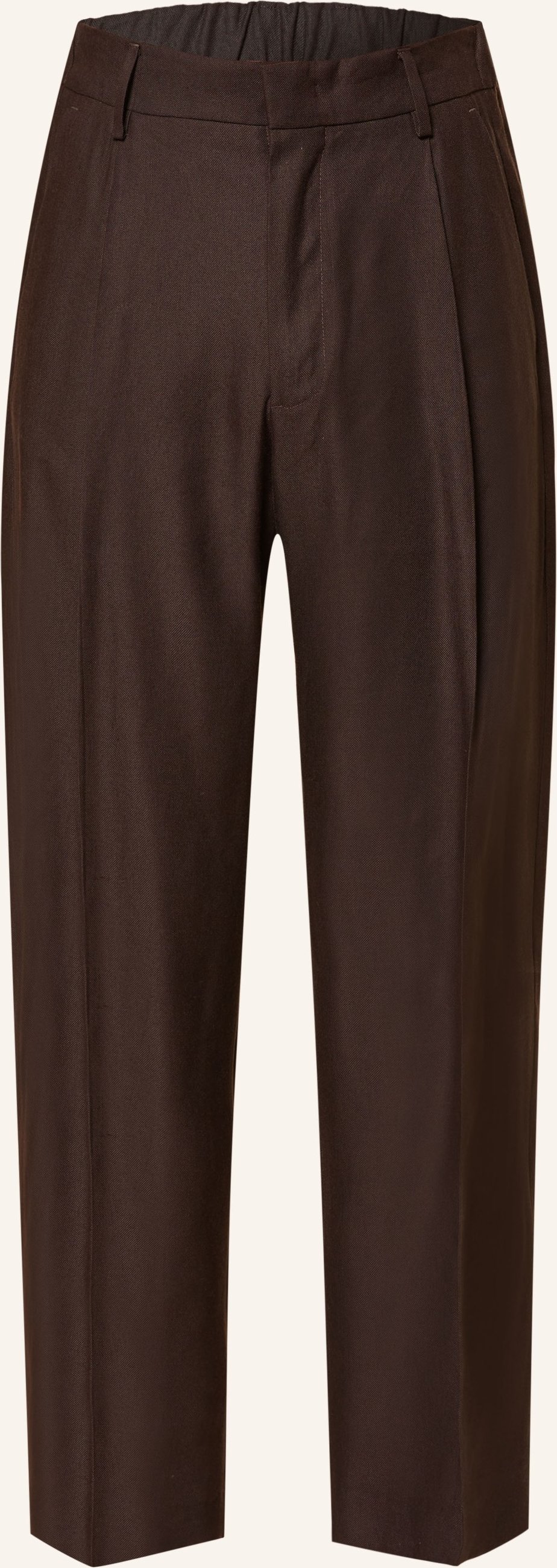 Nn.07 Chino Kay Regular Fit Mit Leinen braun