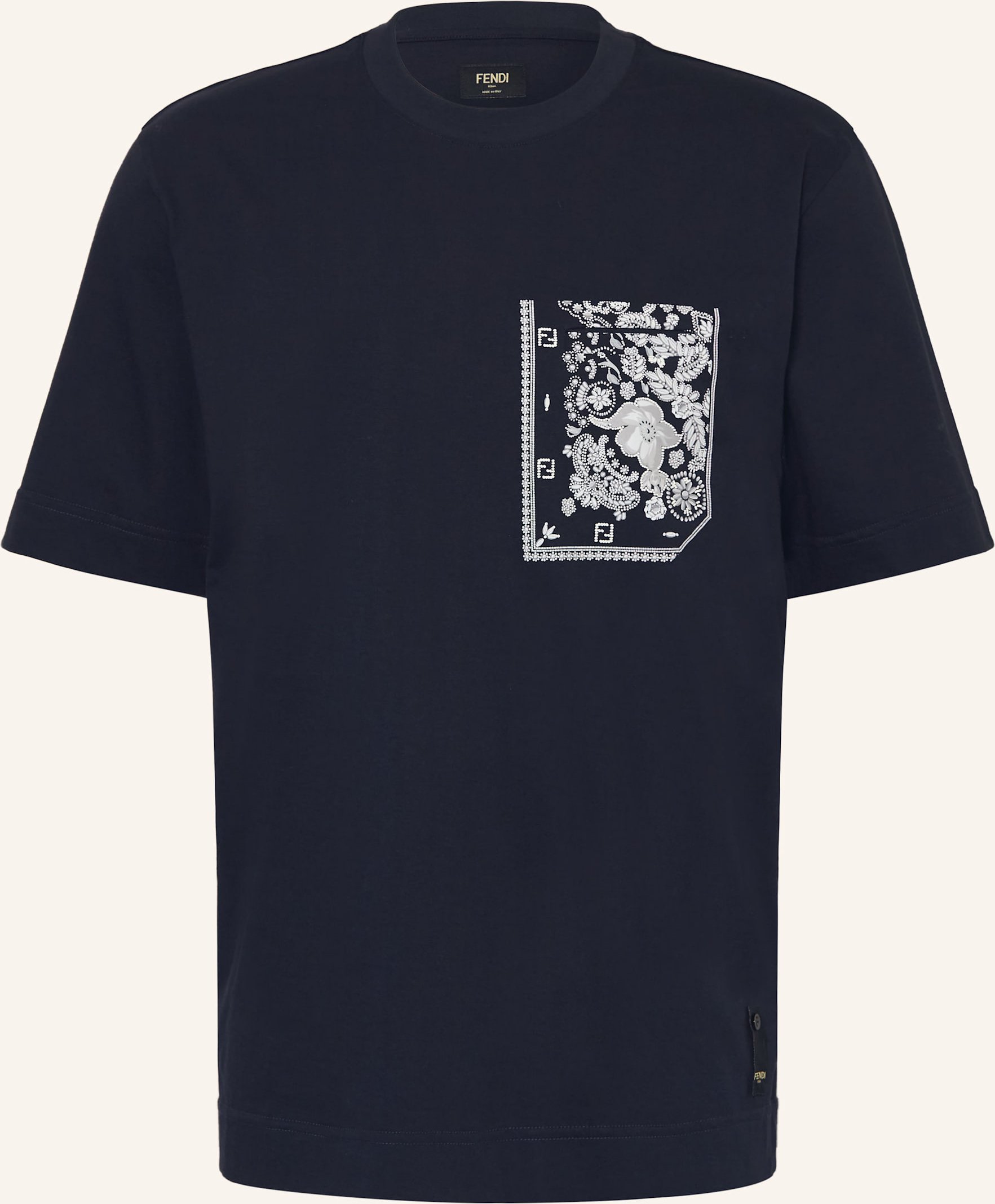 Fendi T-Shirt blau