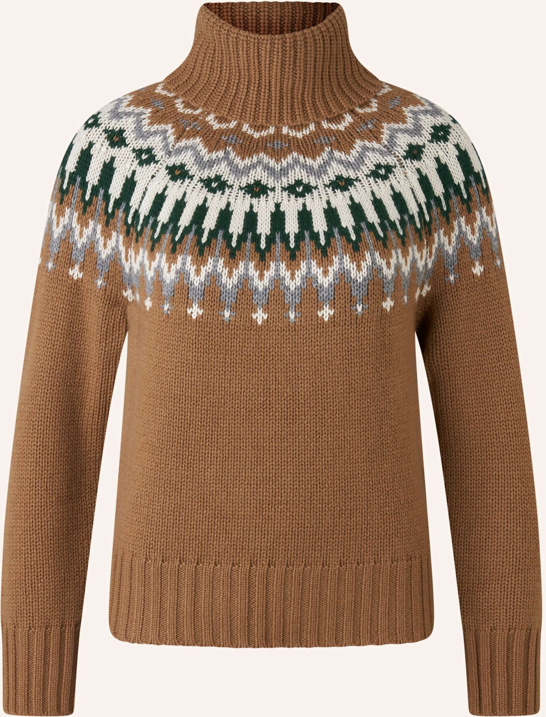 Bogner Rollkragenpullover Ingrid-1 Aus Cashmere grau