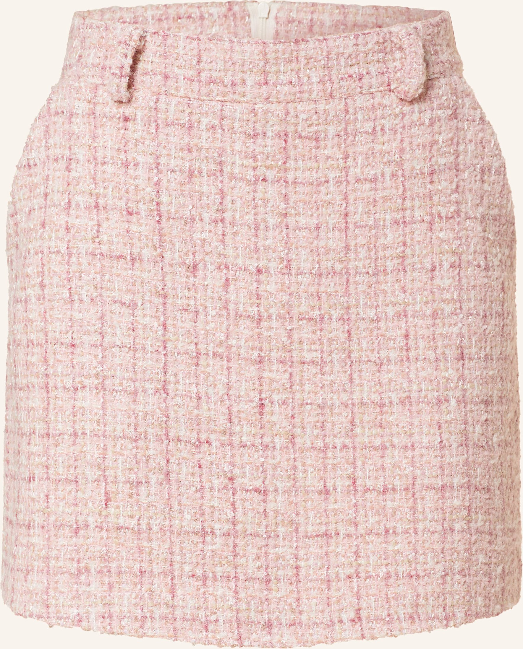 Mrs & Hugs Tweed-Rock Mit Glitzergarn pink
