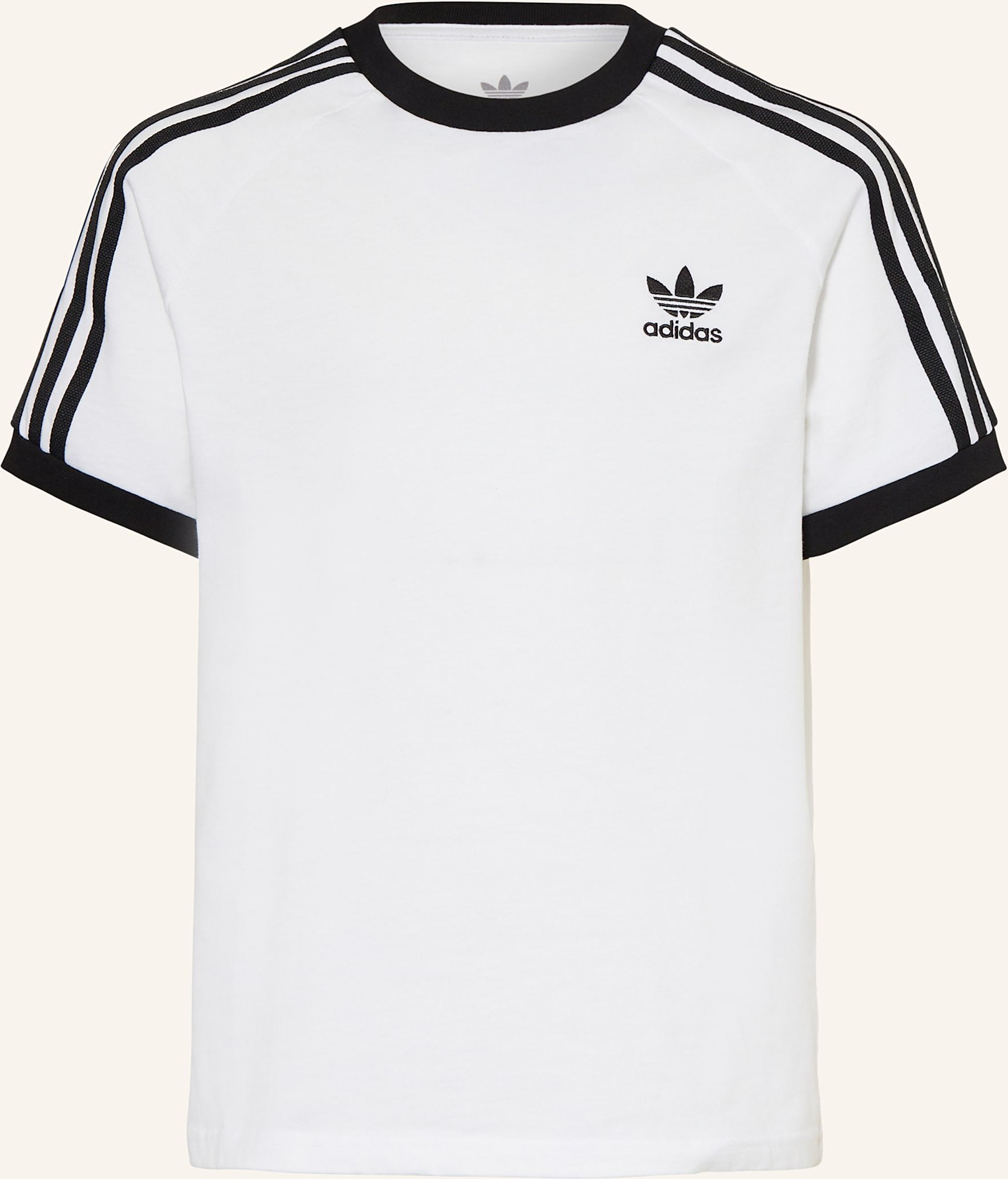 Adidas Originals T-Shirt Adicolor 3-Streifen weiss