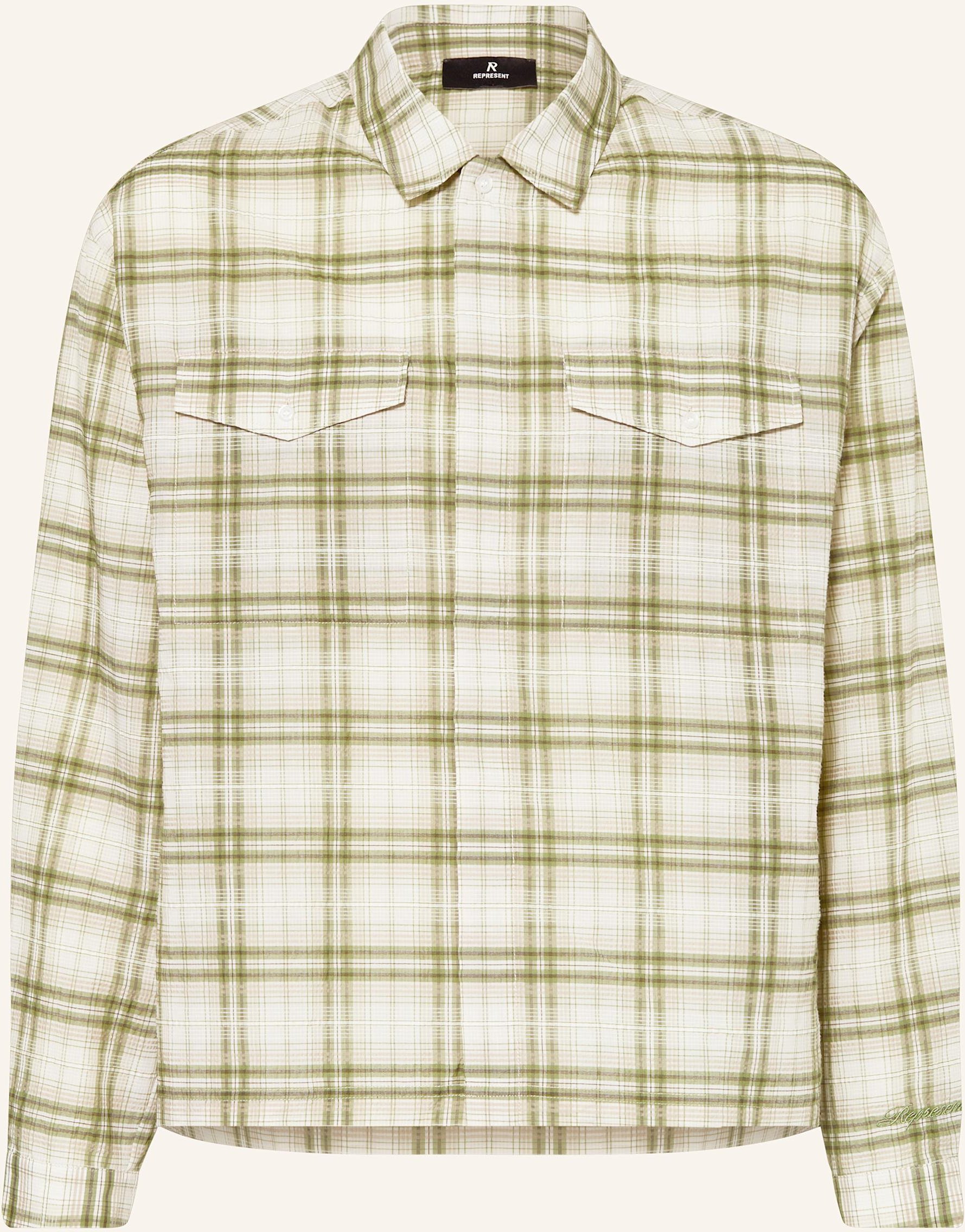 Represent Hemd Regular Fit gruen