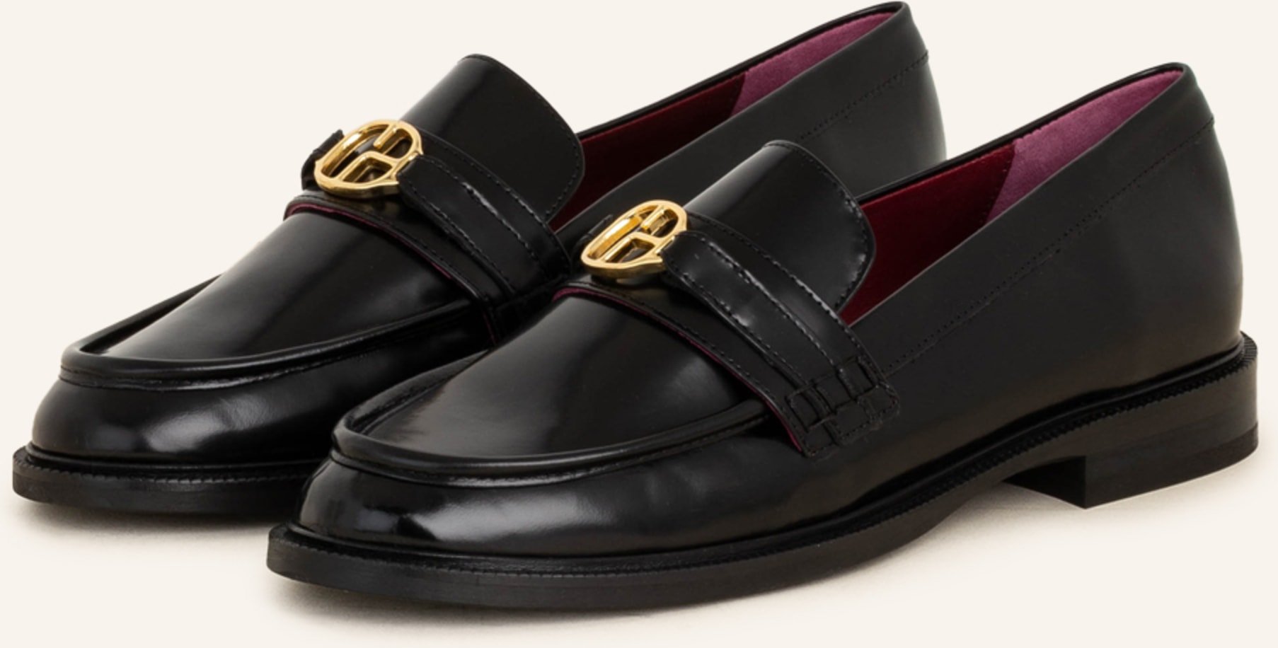 Thumbnail - Claudie Pierlot Loafer schwarz