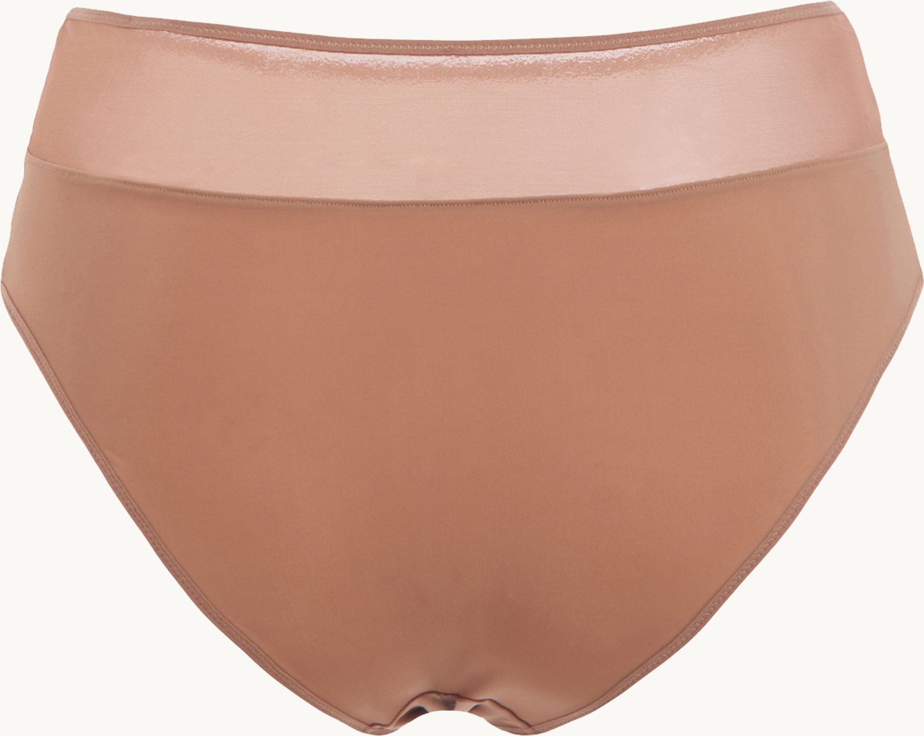 Wolford Lingerie Tanga Sheer Opaque Panty braun