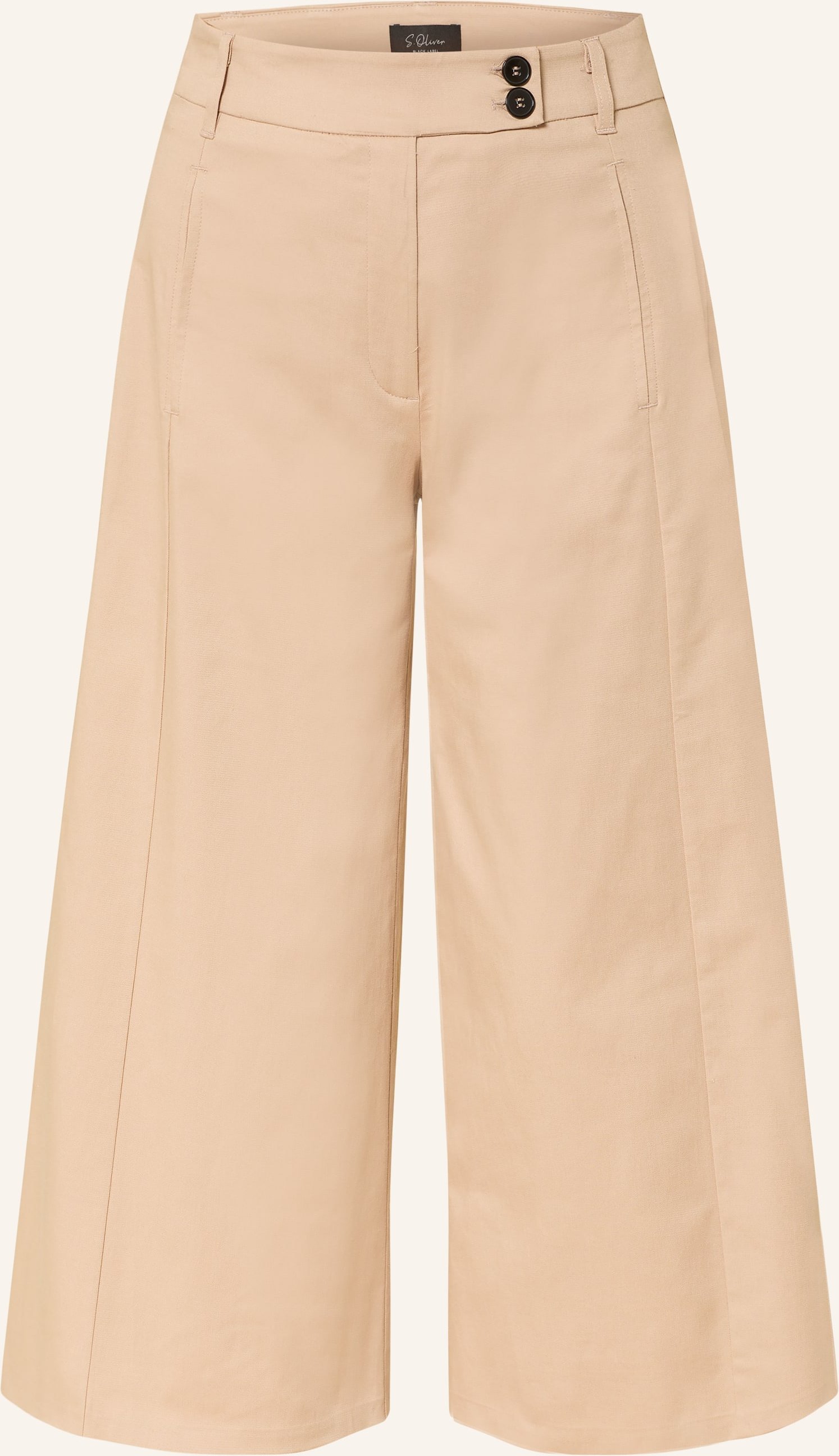 Culotte aus Lyocellmix mit Extra Wide Leg