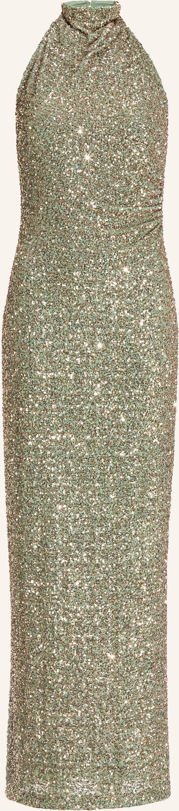 Swing Abendkleid Mit Pailletten gruen