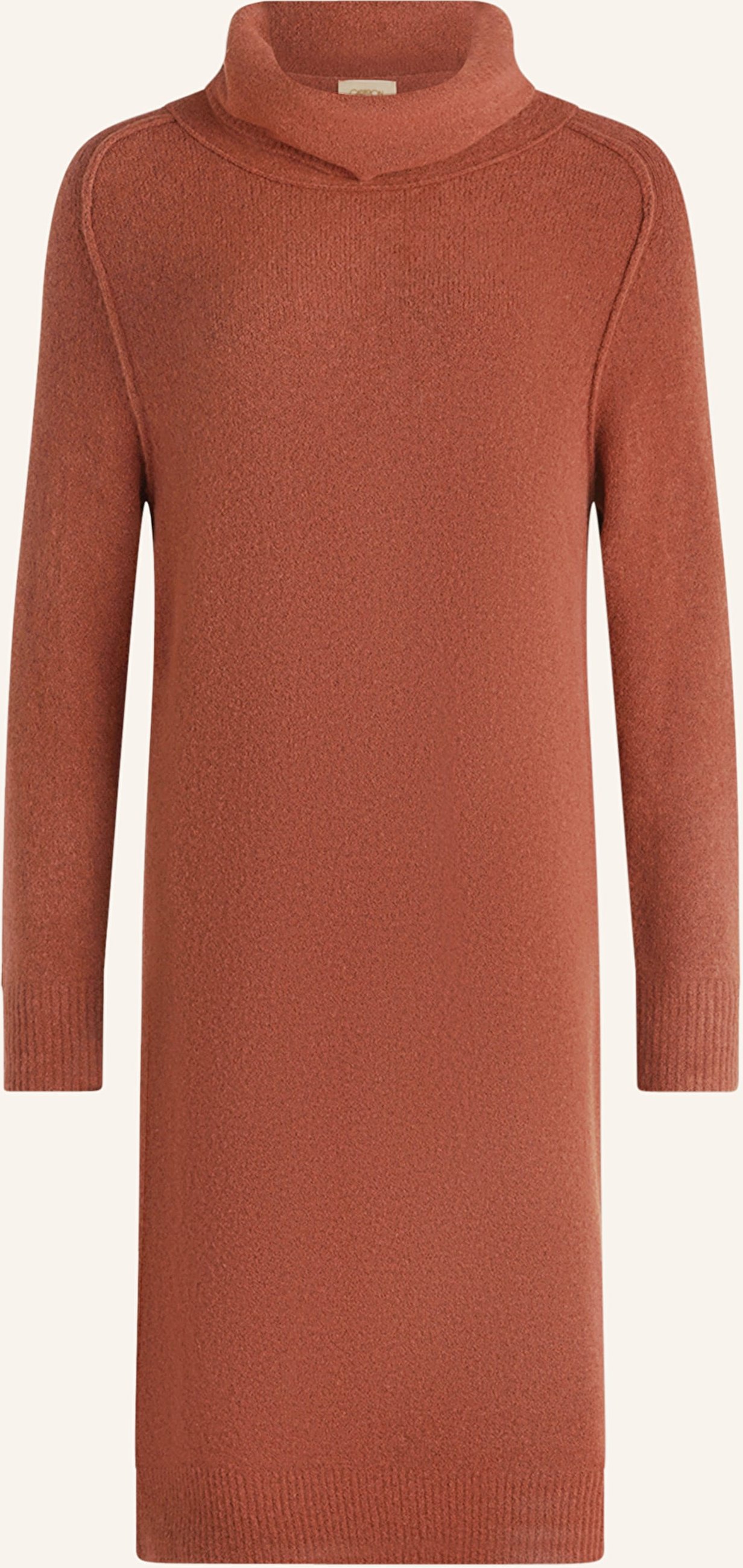 Cartoon Strickkleid rot