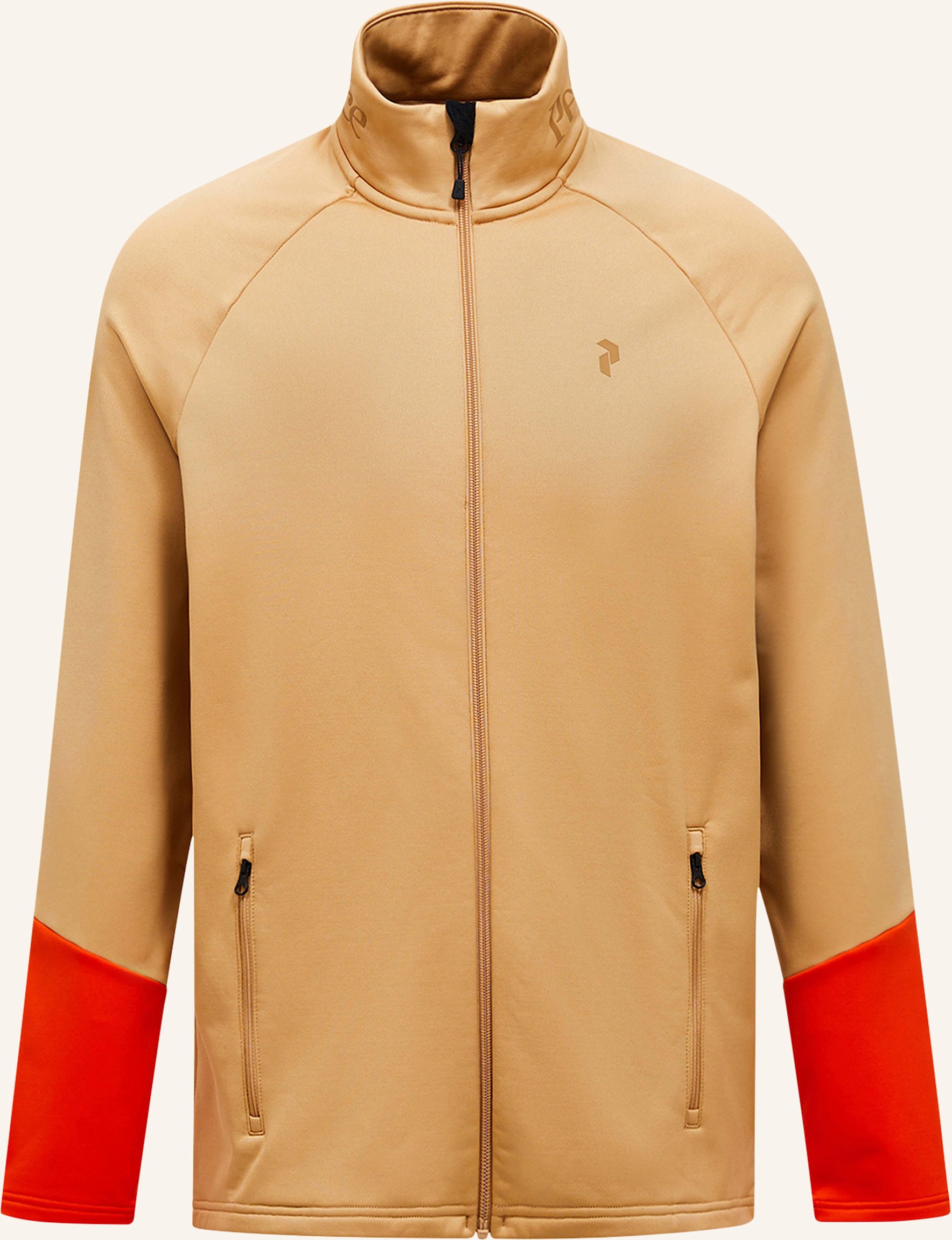 Peak Performance Midlayer-Jacke Rider braun