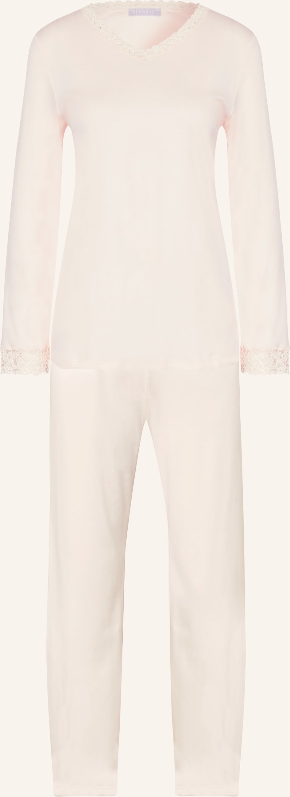 Hanro Schlafanzug Moments pink