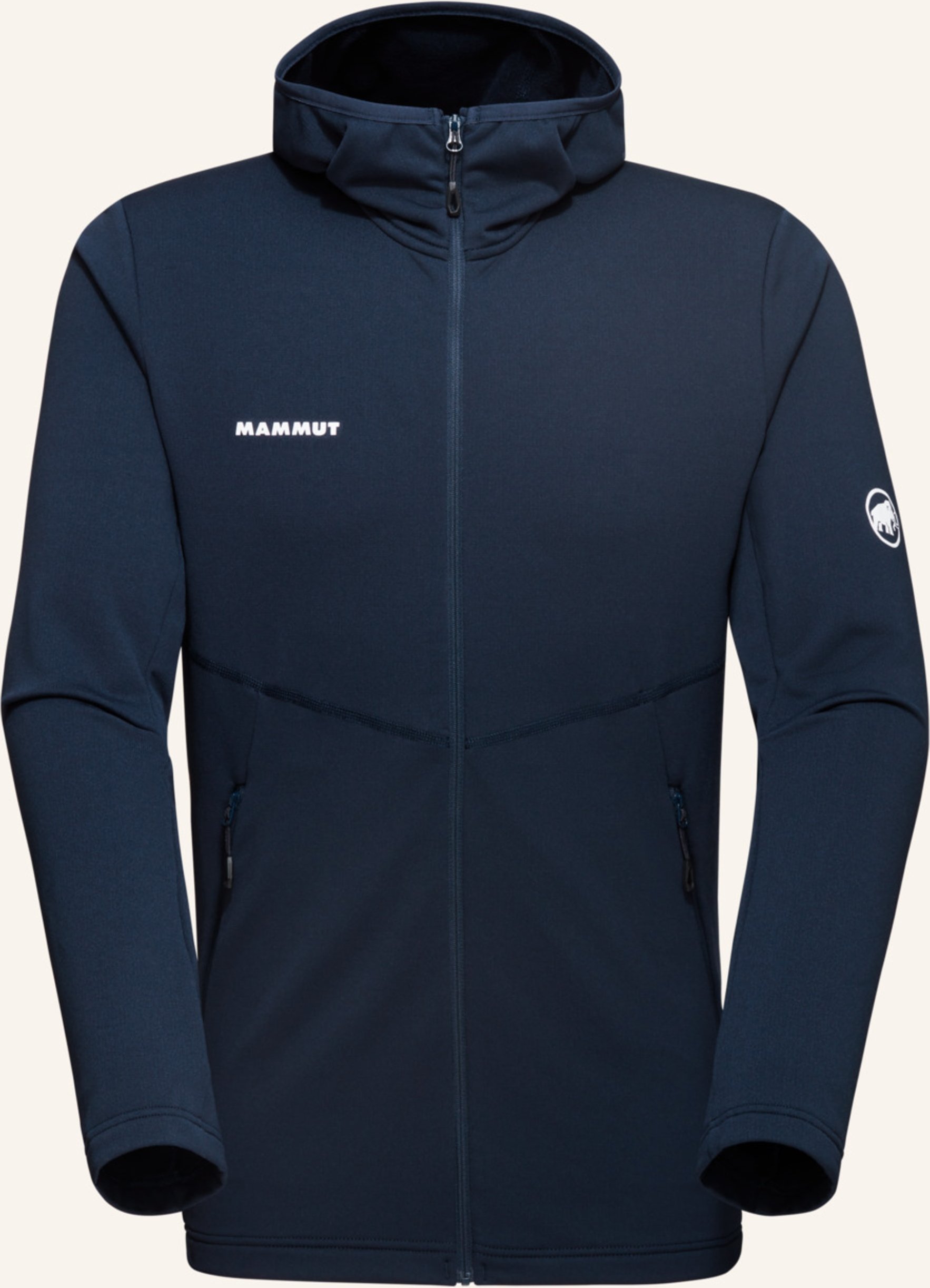 Mammut Midlayer Jacke Aconcagua Light Mit Kapuze blau