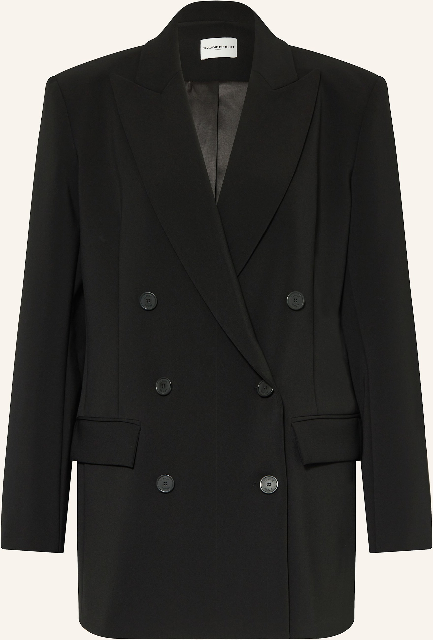 Claudie Pierlot Longblazer schwarz