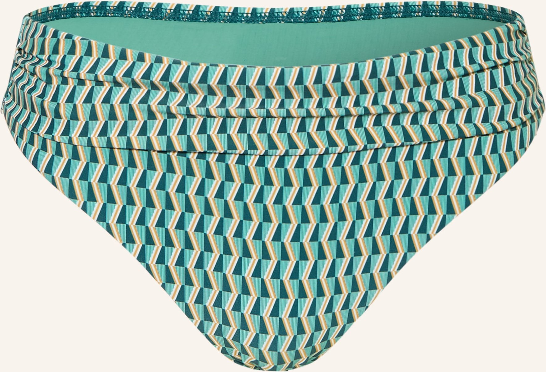 Cyell Basic-Bikini-Hose Groovy Graphic gruen