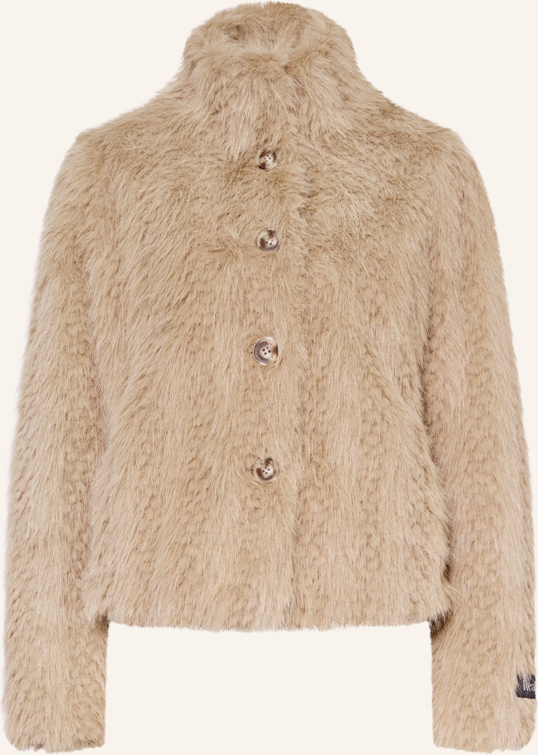 Rino & Pelle Kunstfell-Jacke beige