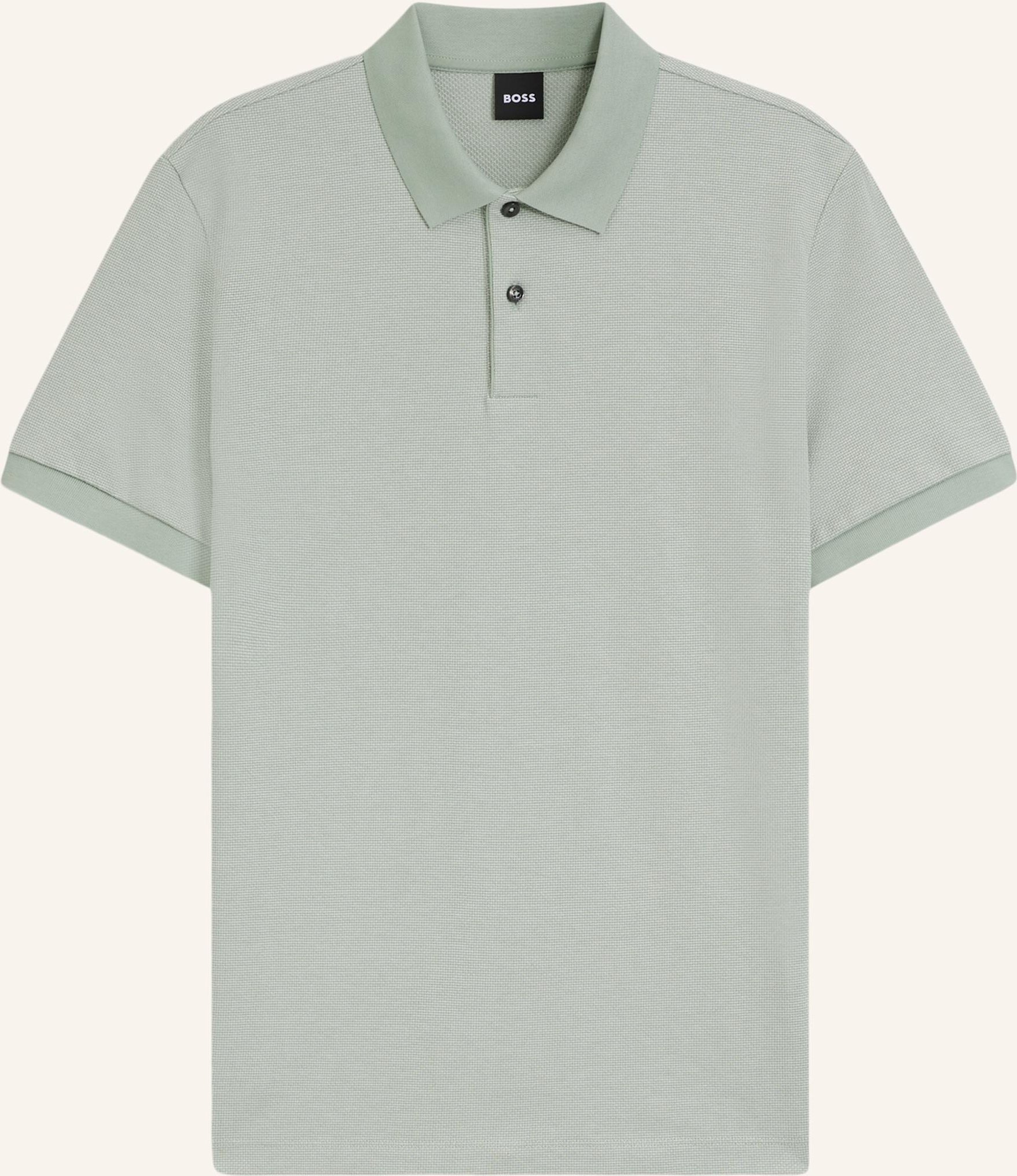 Boss Piqué-Poloshirt Parlay gruen