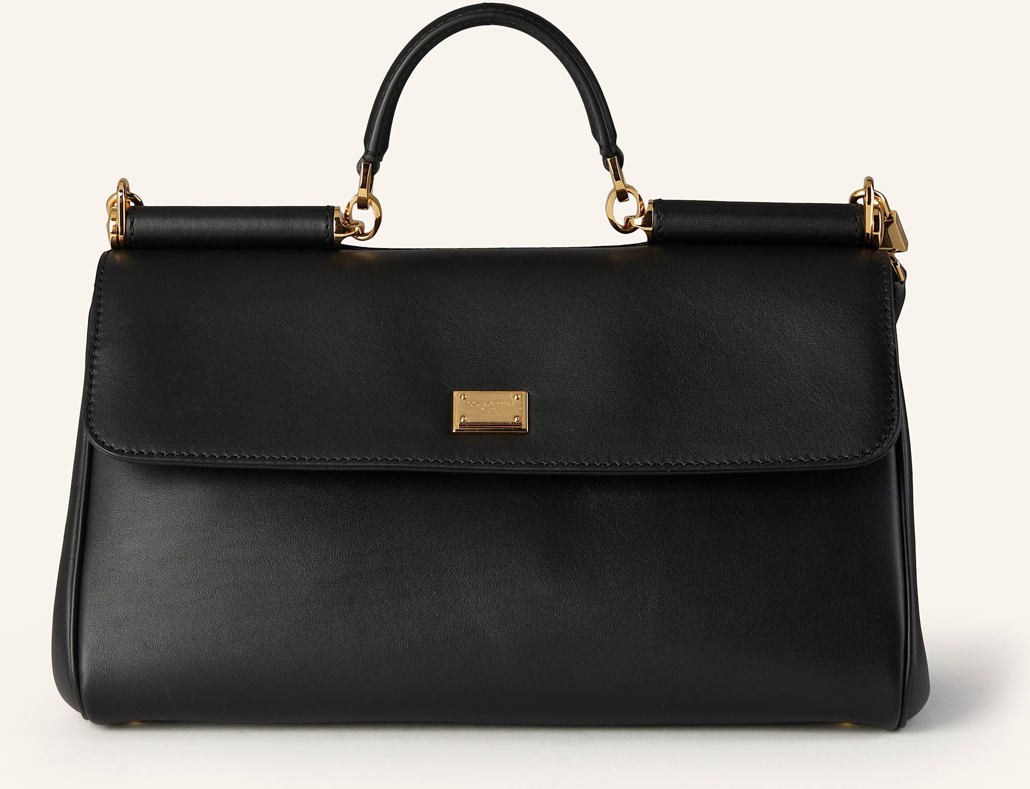 Thumbnail - Dolce & Gabbana Handtasche My Sicily schwarz