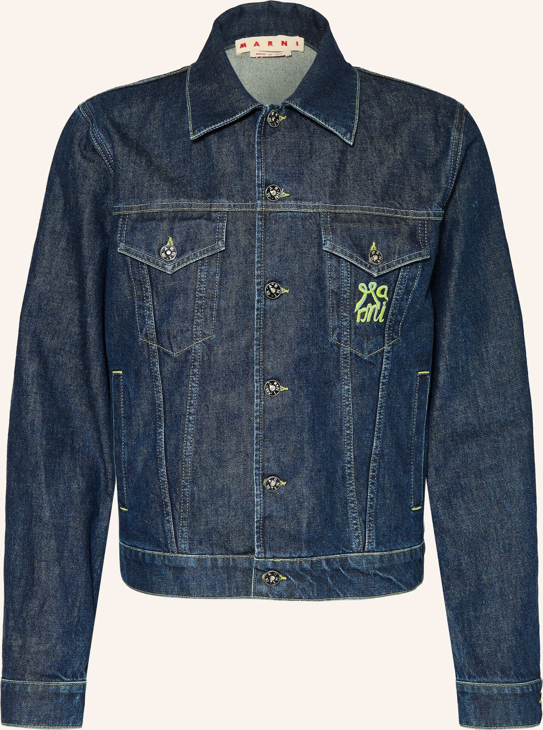 Marni Jeansjacke blau