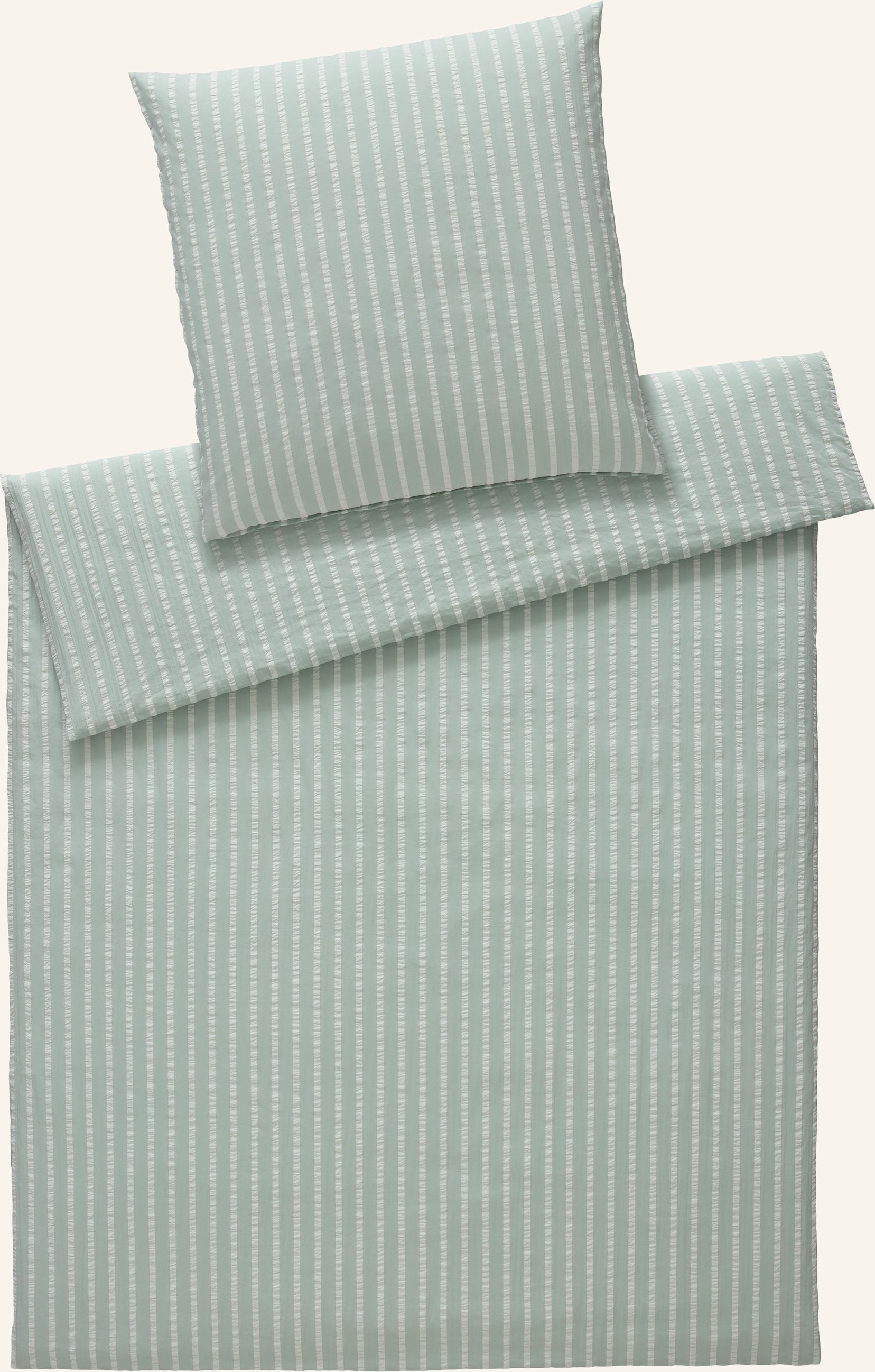 Elegante Bettwäsche Sandvig gruen