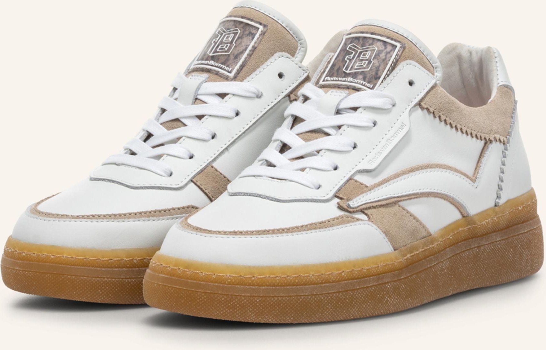 Floris Van Bommel Sneaker Fygi 01 weiss