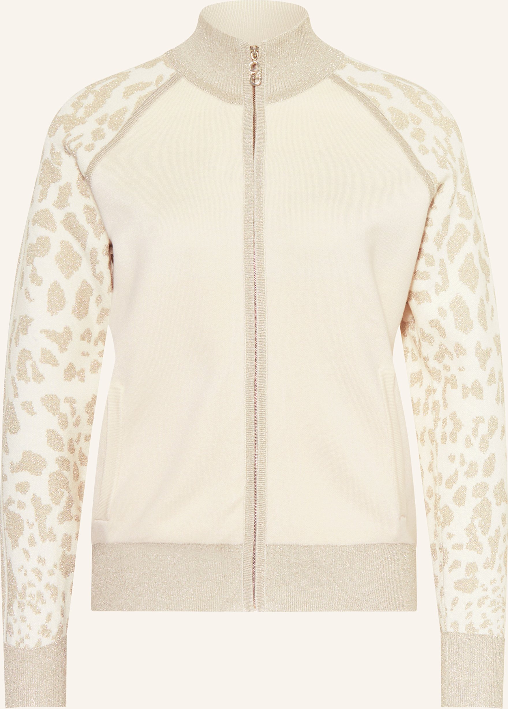 Liu Jo Strickjacke Mit Glitzergarn weiss