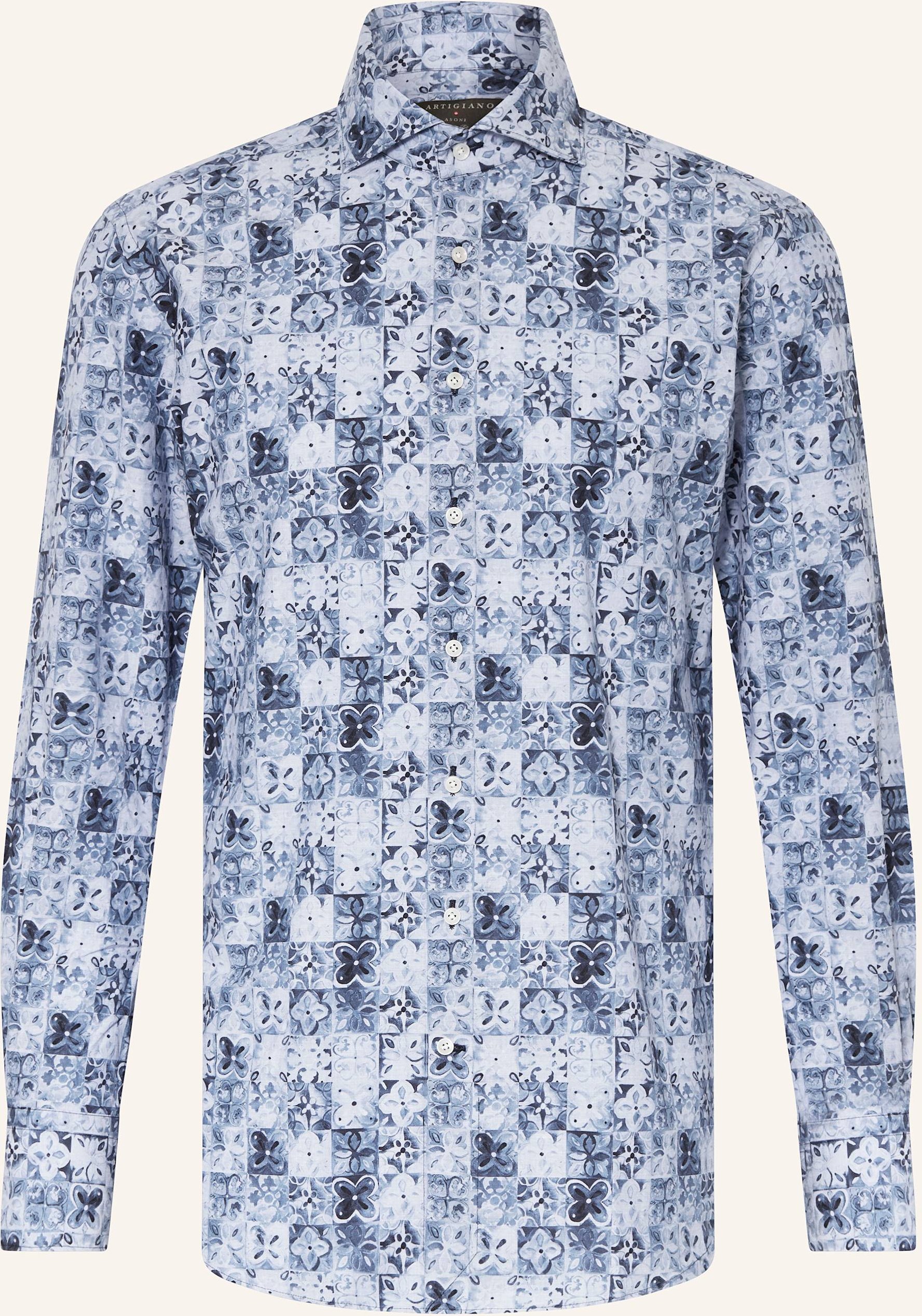 Artigiano Hemd Classic Fit blau