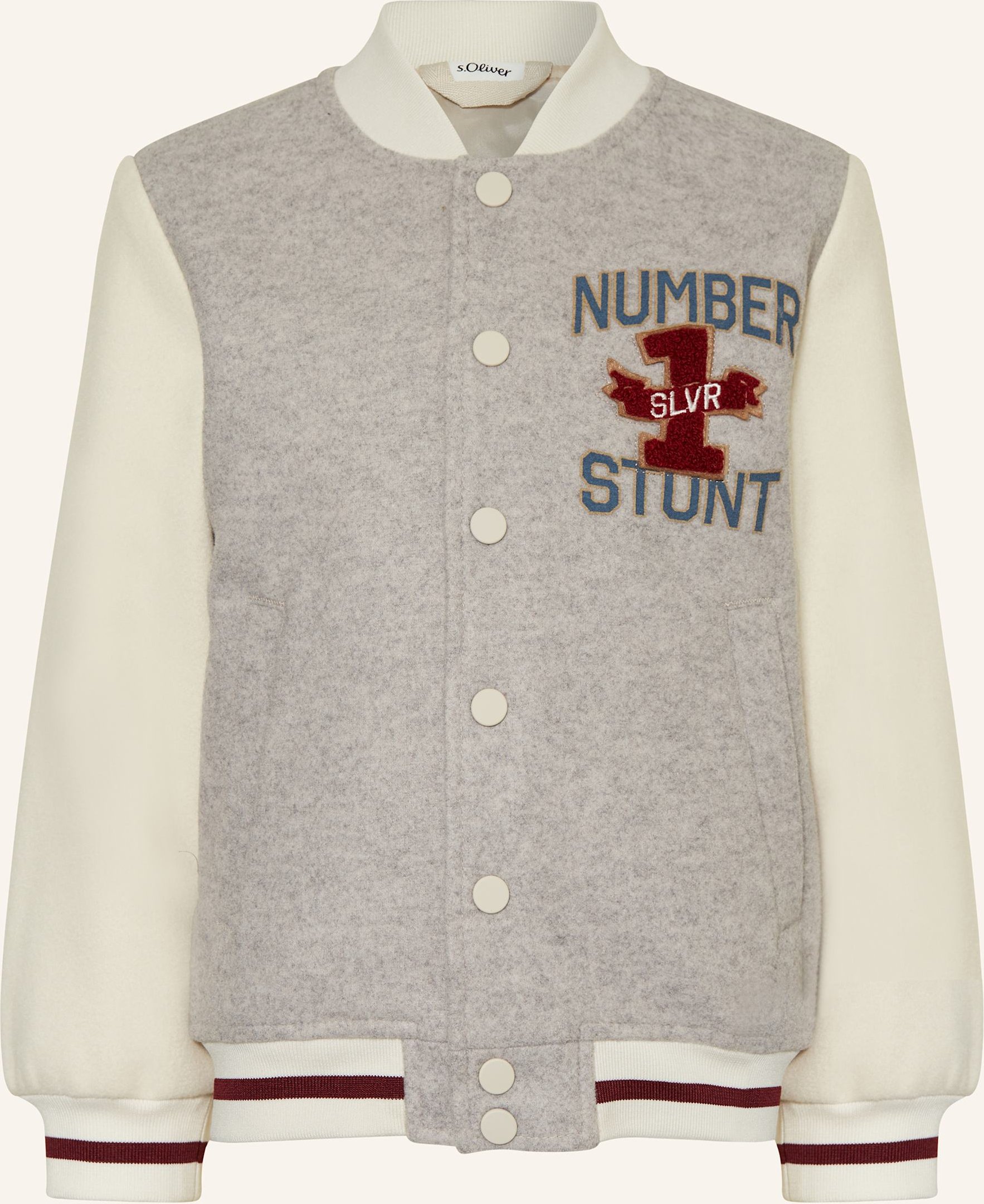 S.Oliver Red College-Jacke grau