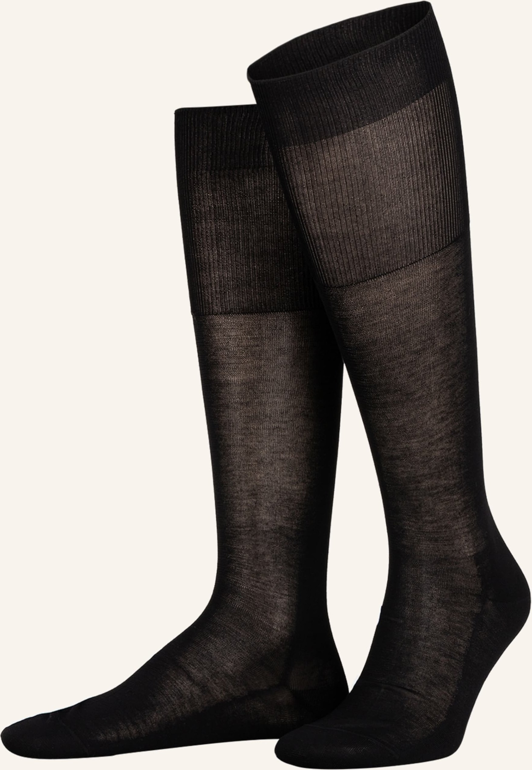 Thumbnail - Falke Kniestrümpfe Luxury No. 9 schwarz