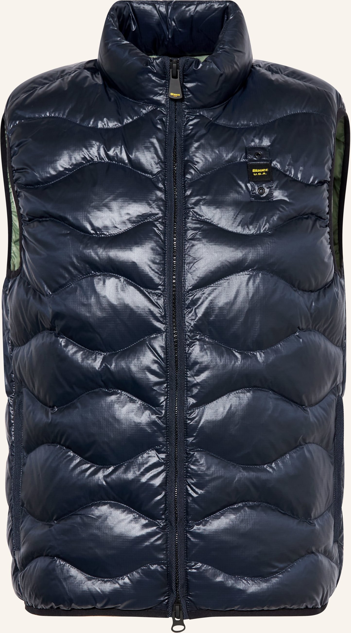 Blauer Steppweste Danny blau