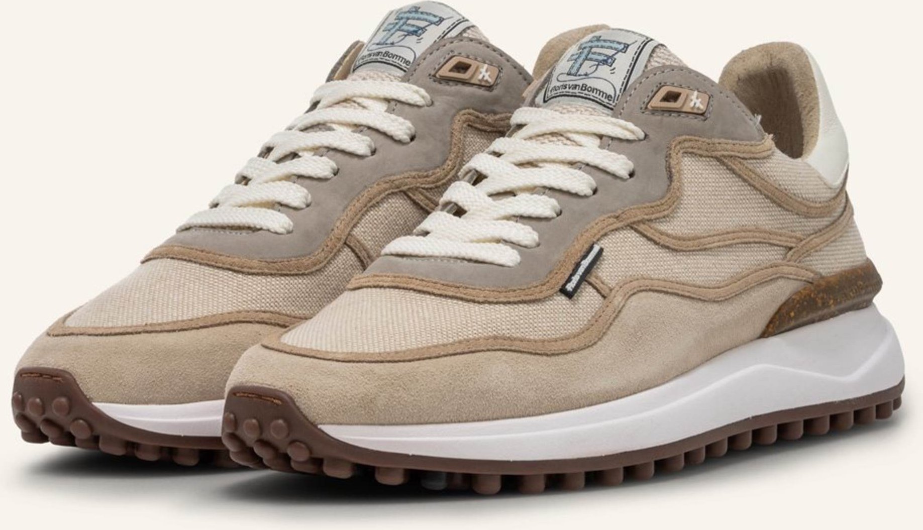 Floris Van Bommel Sneaker Noppi 45 beige